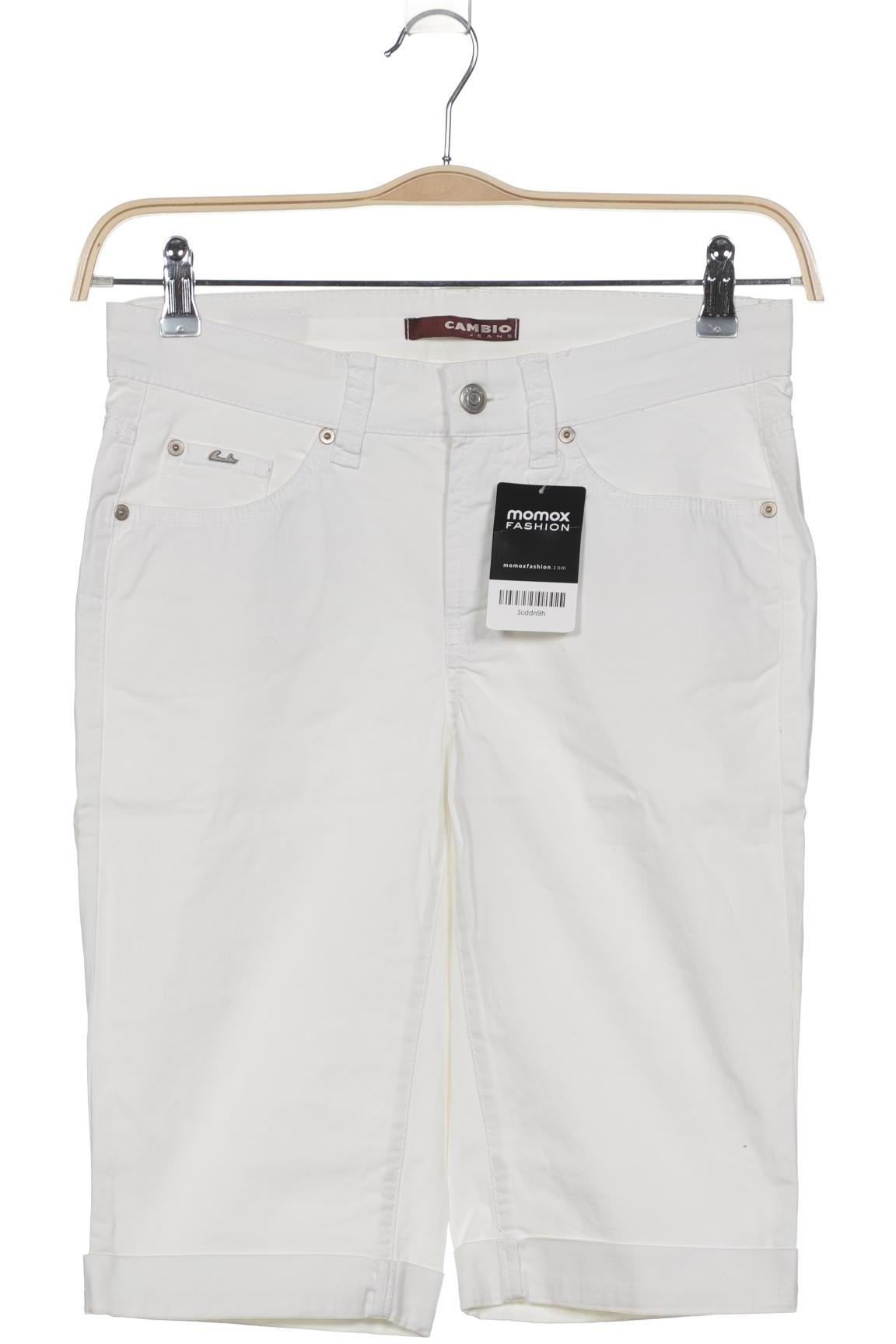 

Cambio Damen Shorts, weiß, Gr. 38
