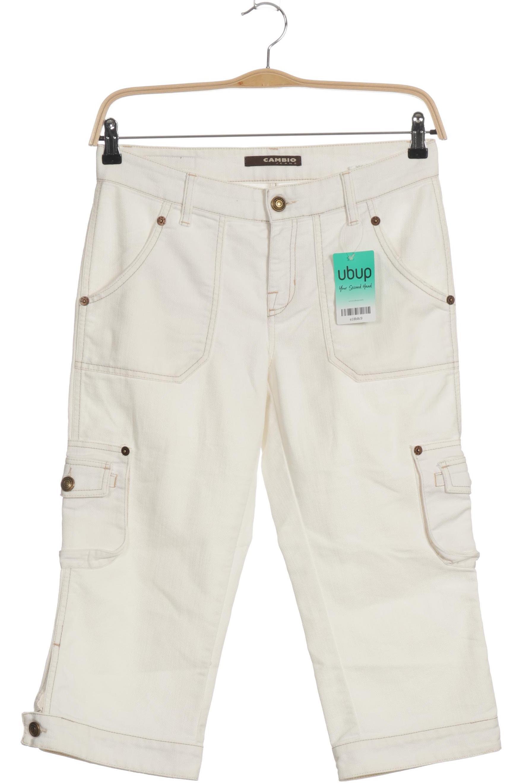 

Cambio Damen Shorts, weiß, Gr. 38