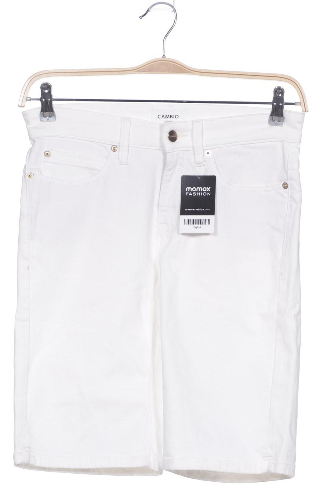 

Cambio Damen Shorts, weiß, Gr. 36