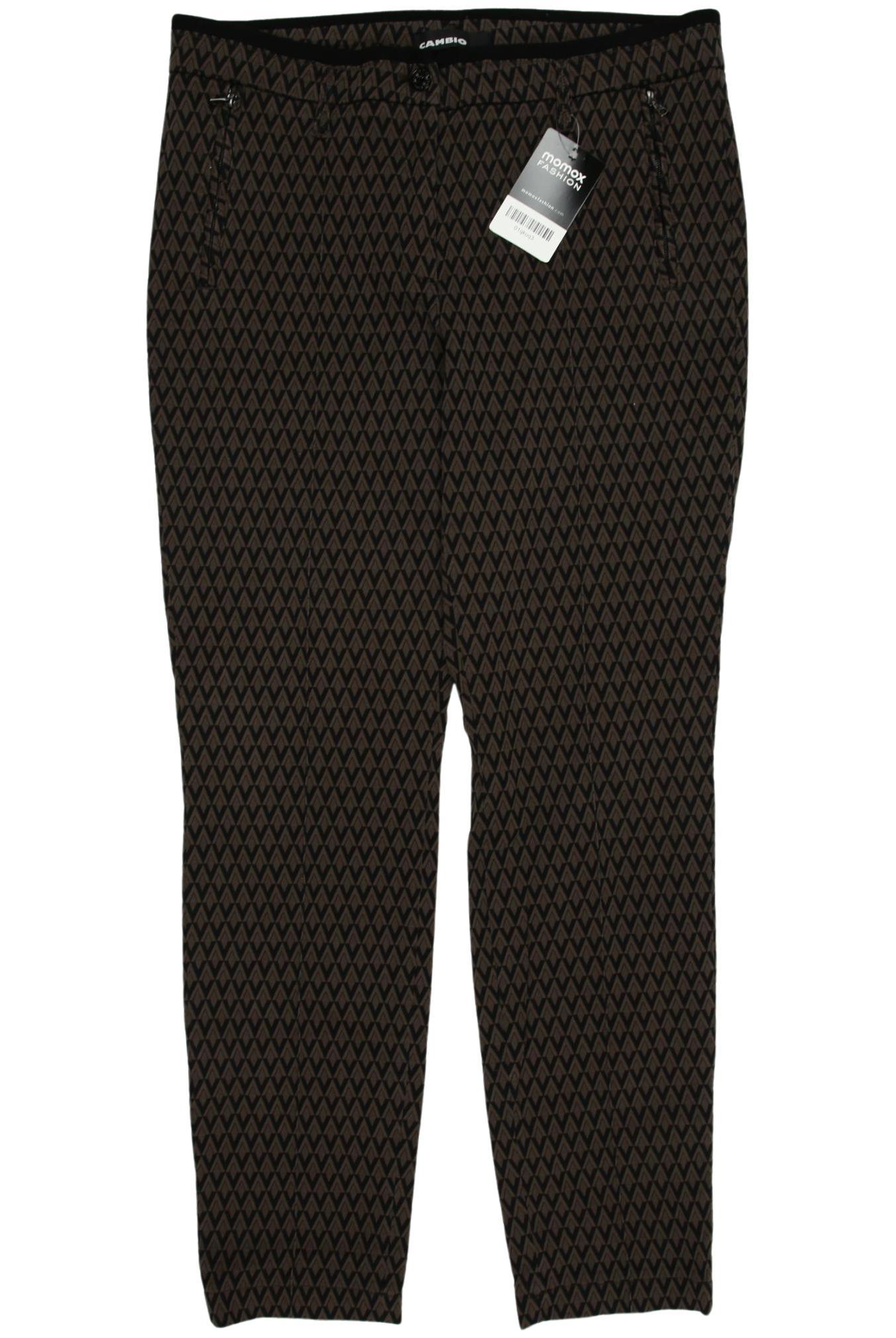 

Cambio Damen Stoffhose, braun, Gr. 42