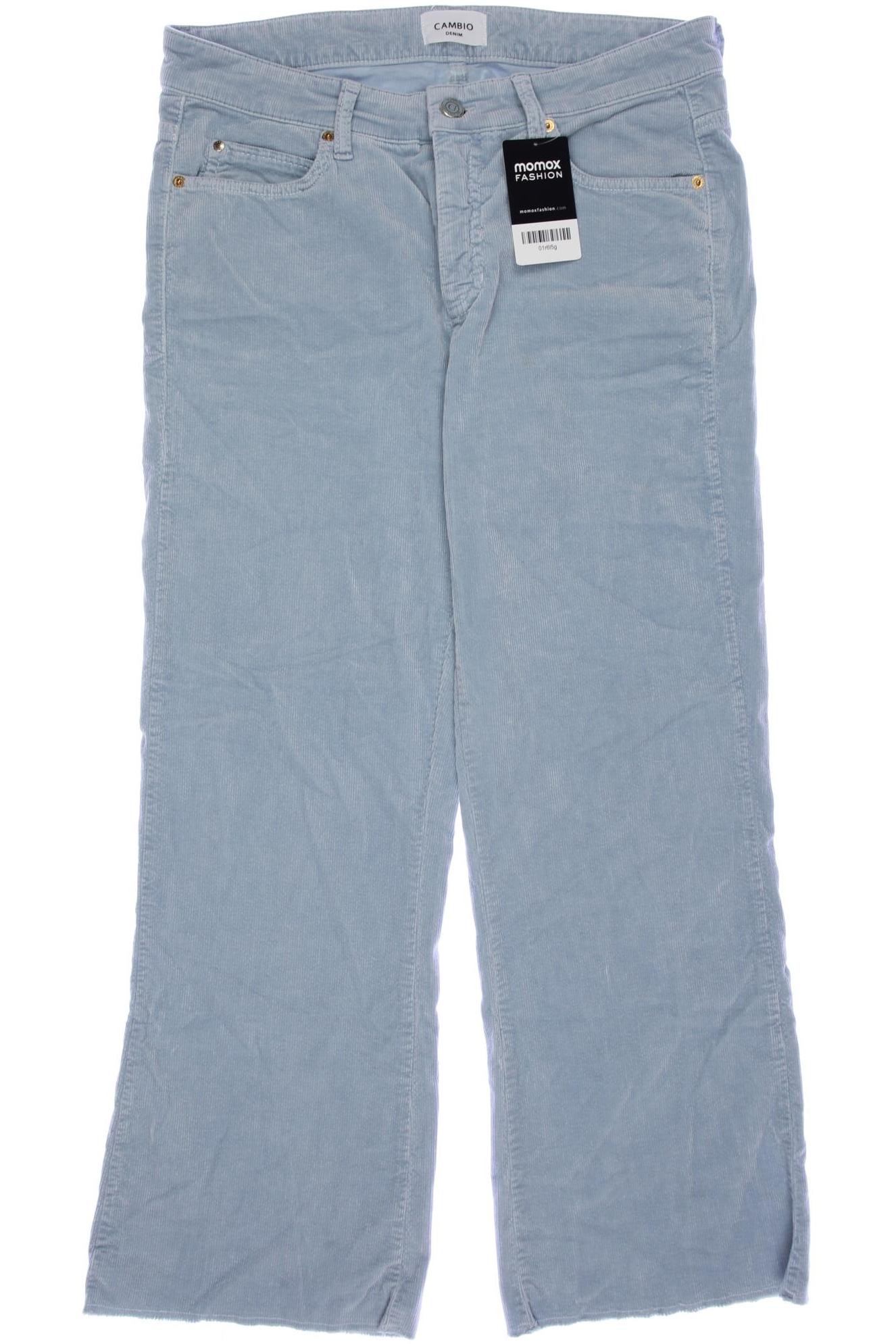 

Cambio Damen Stoffhose, hellblau, Gr. 40
