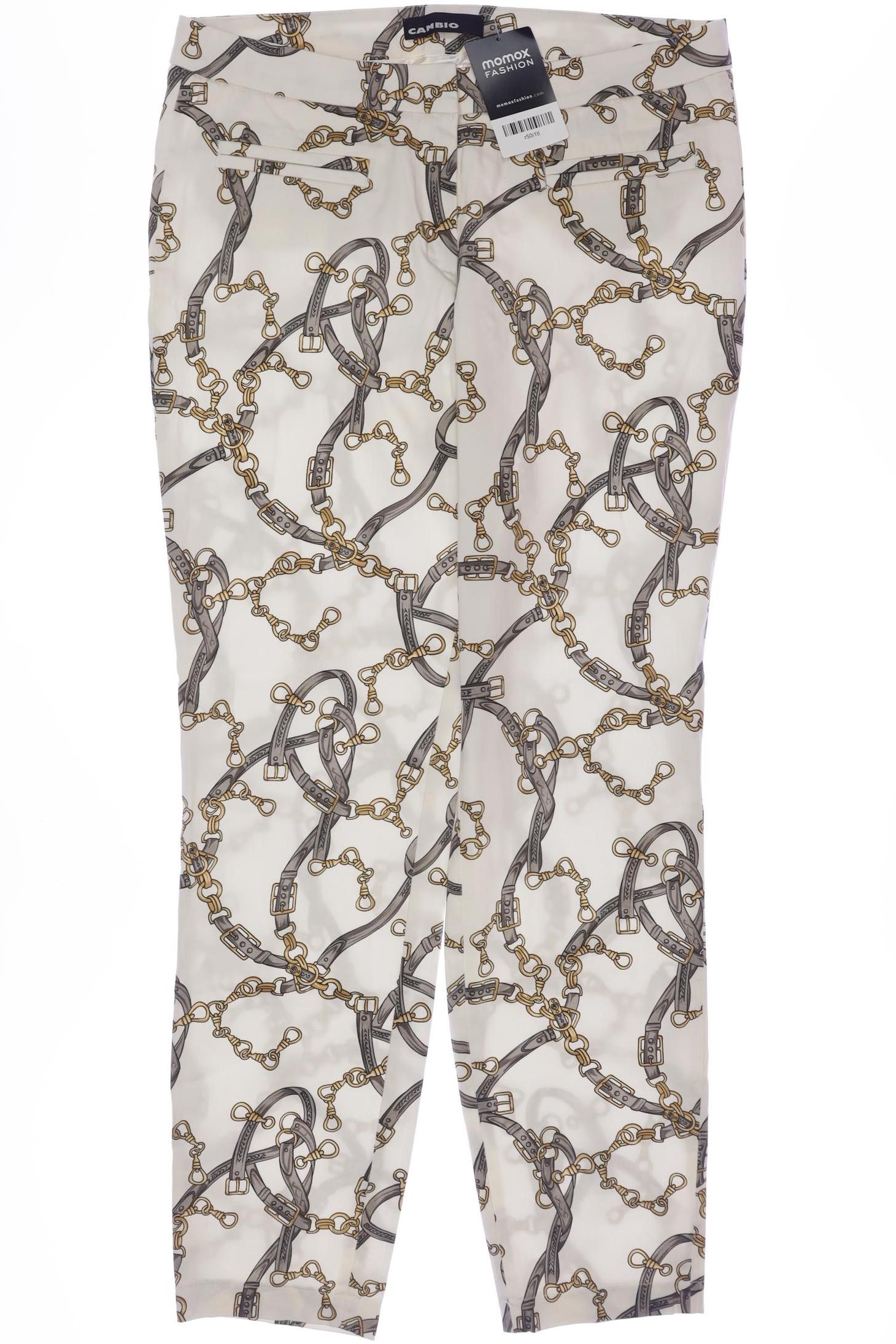 

Cambio Damen Stoffhose, cremeweiß, Gr. 30