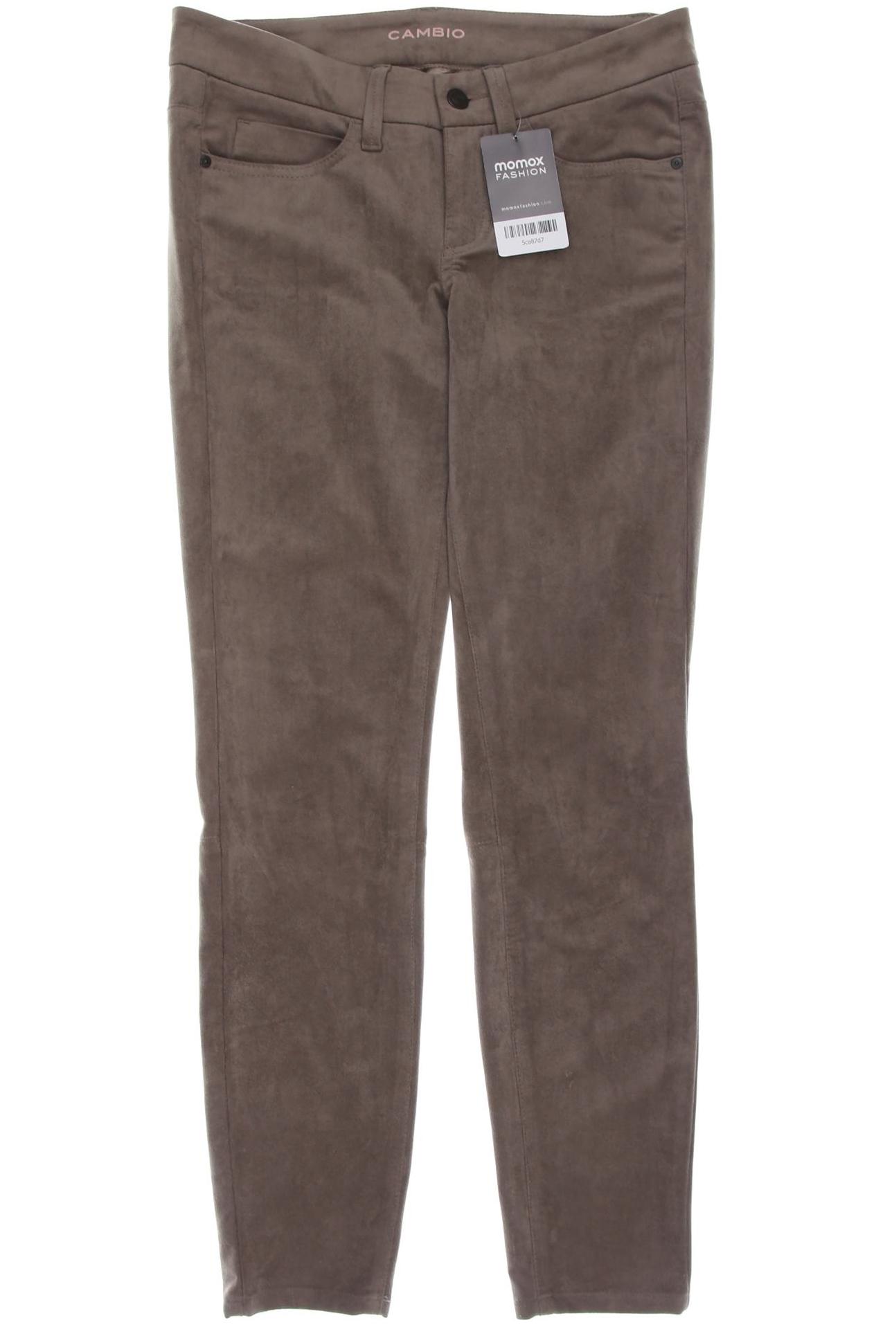 

Cambio Damen Stoffhose, braun, Gr. 28