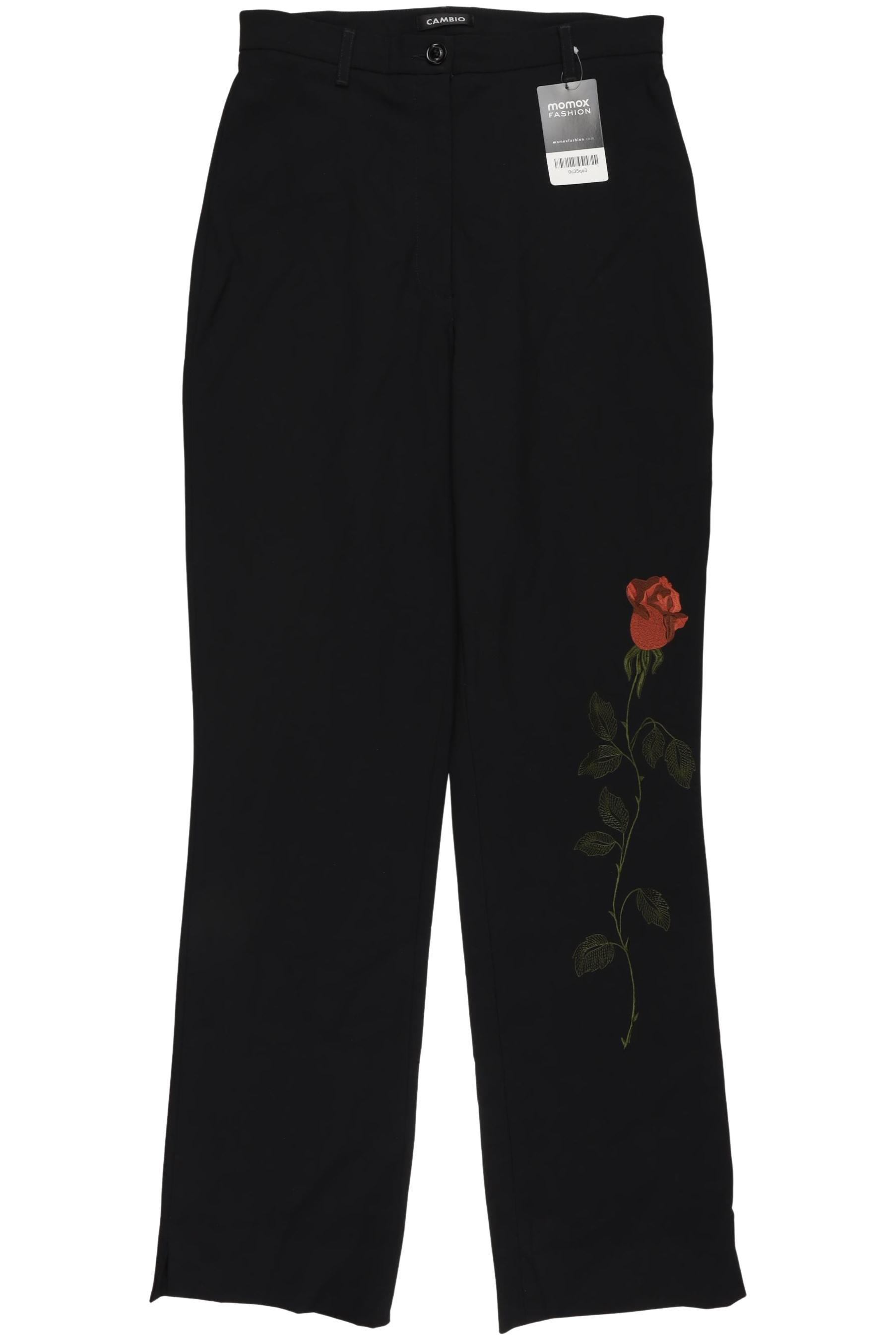

Cambio Damen Stoffhose, schwarz, Gr. 40