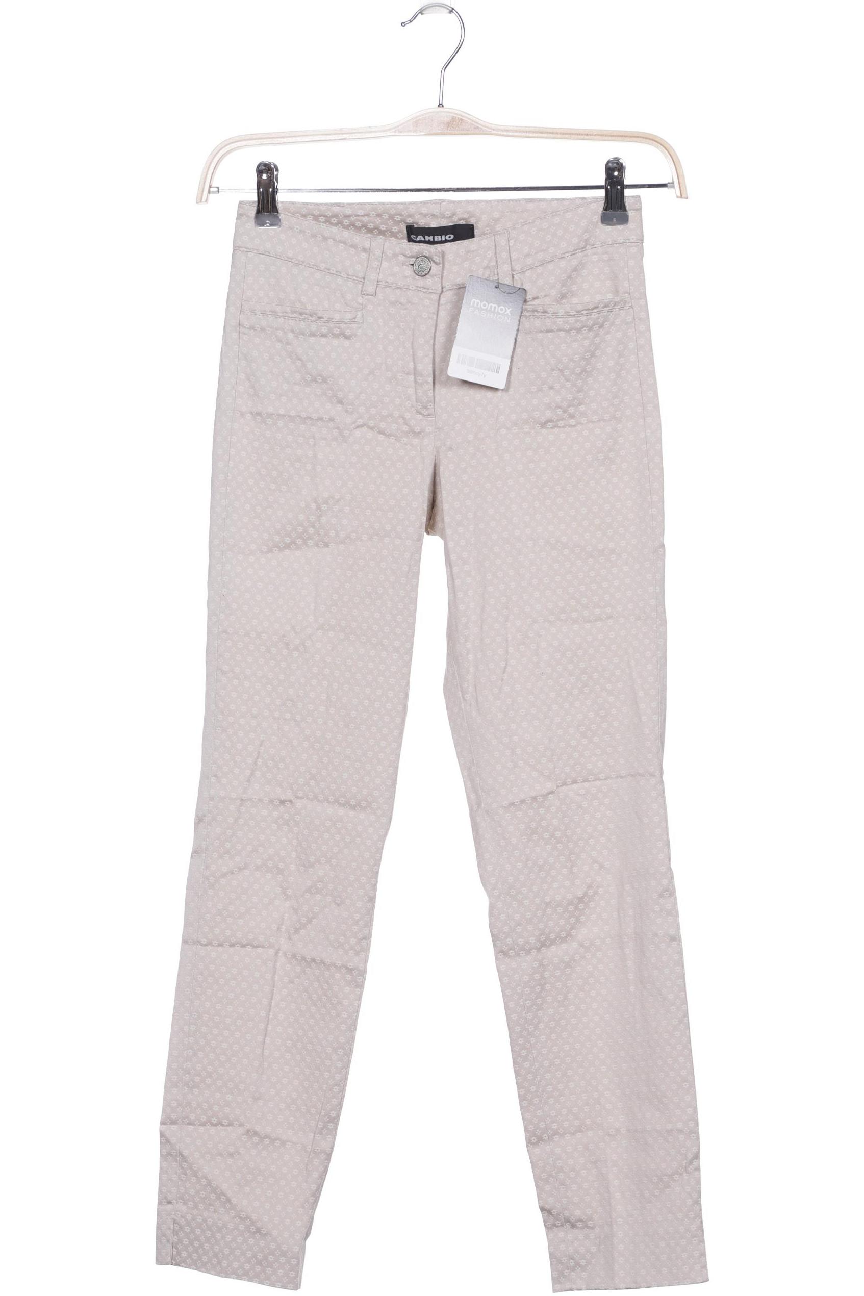 

Cambio Damen Stoffhose, cremeweiß, Gr. 32