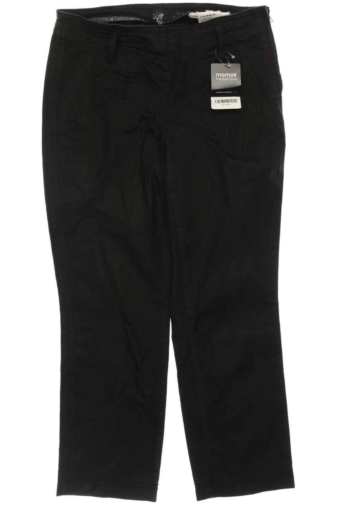 Thumbnail - Cambio Damen Stoffhose, schwarz, Gr. 34