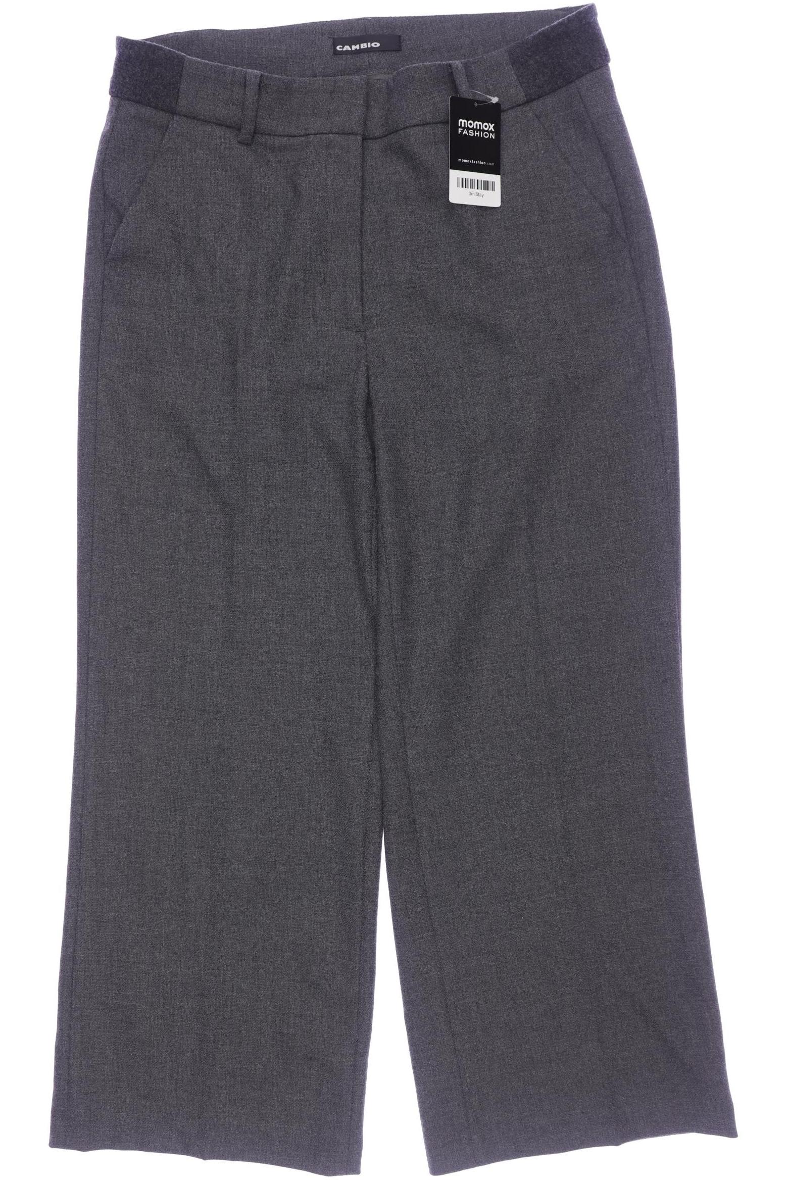 

Cambio Damen Stoffhose, grau, Gr. 40