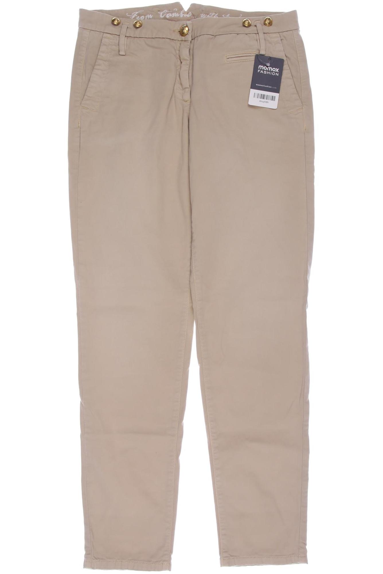 

Cambio Damen Stoffhose, beige, Gr. 34