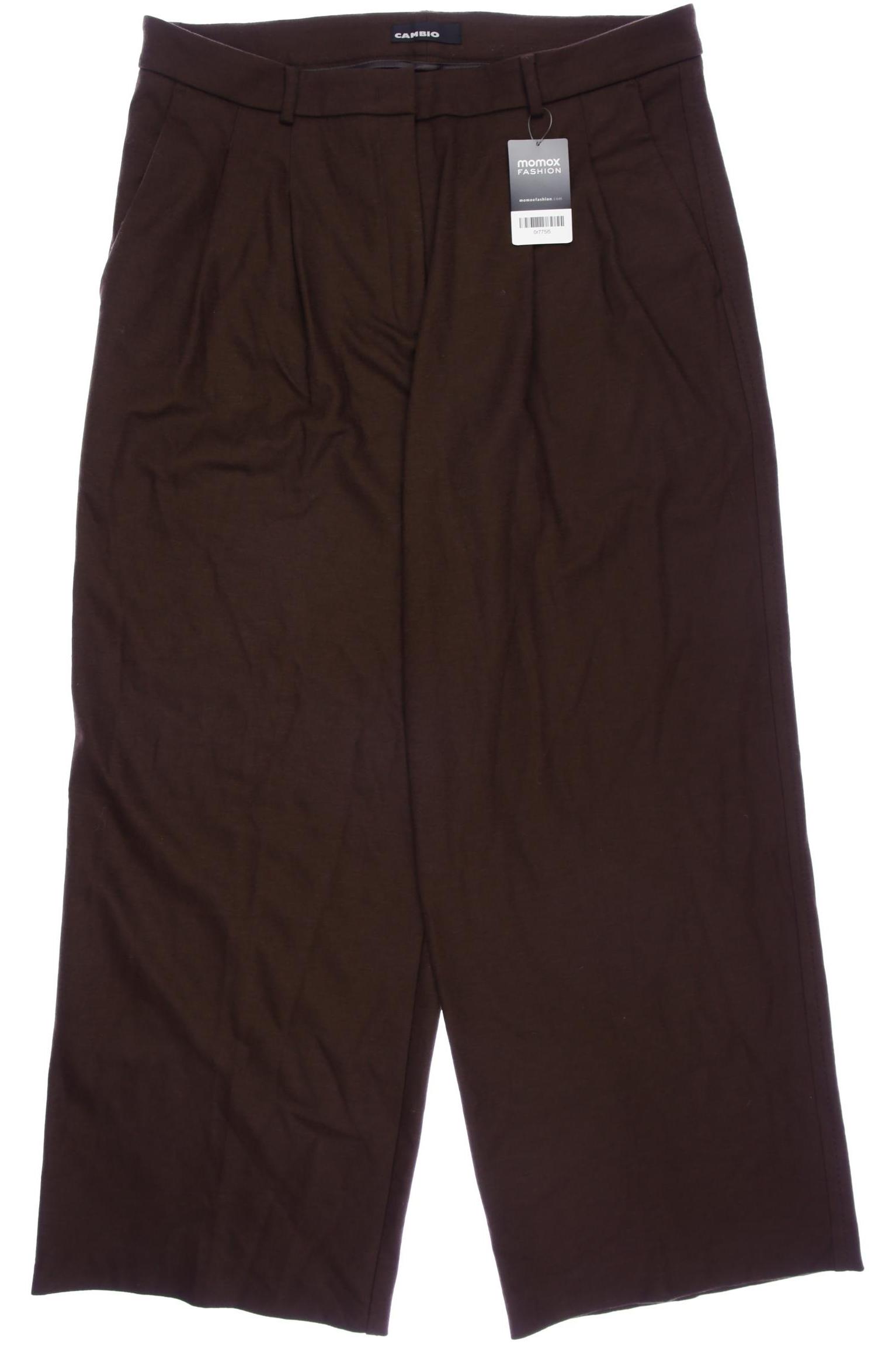

Cambio Damen Stoffhose, braun, Gr. 44
