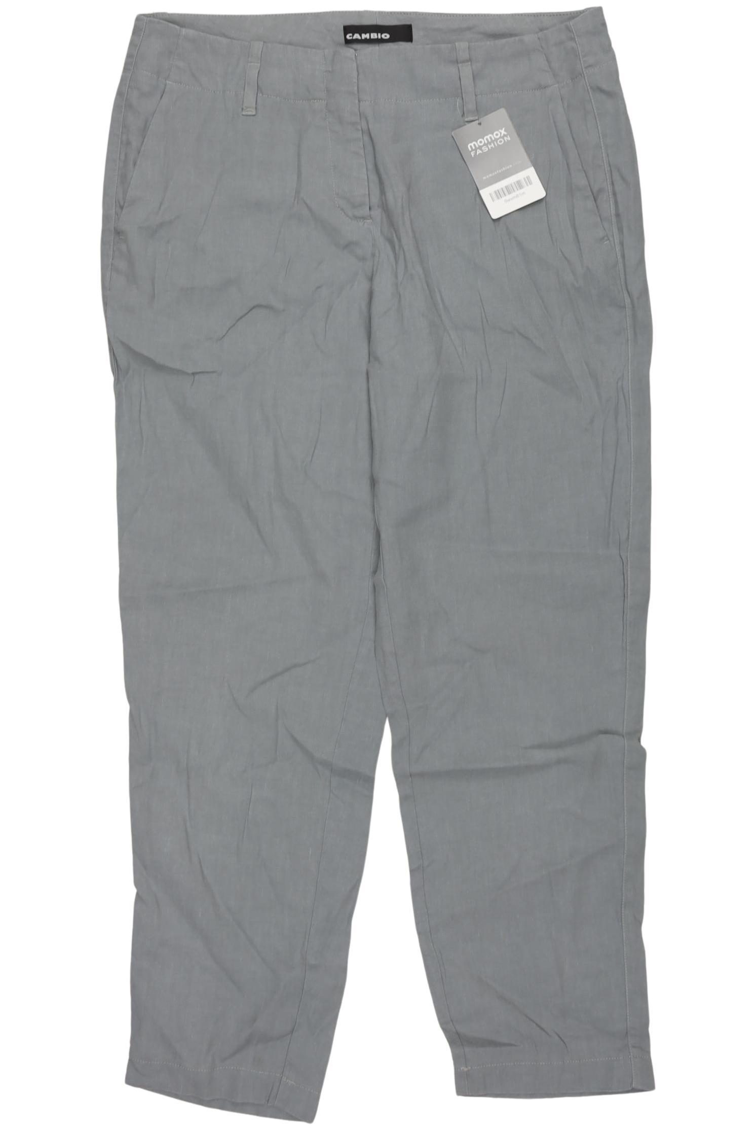 

Cambio Damen Stoffhose, grau, Gr. 32