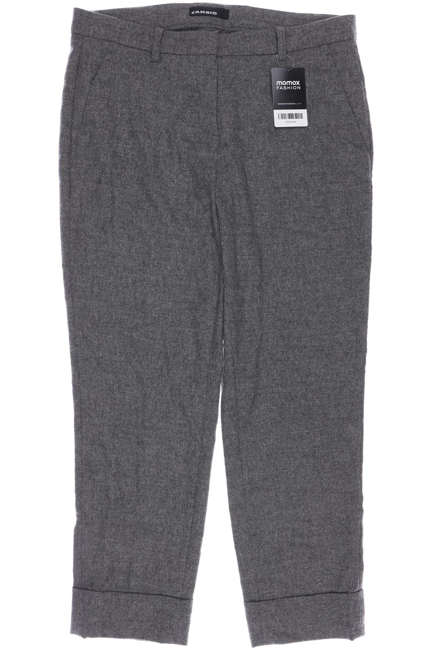 

Cambio Damen Stoffhose, grau, Gr. 32