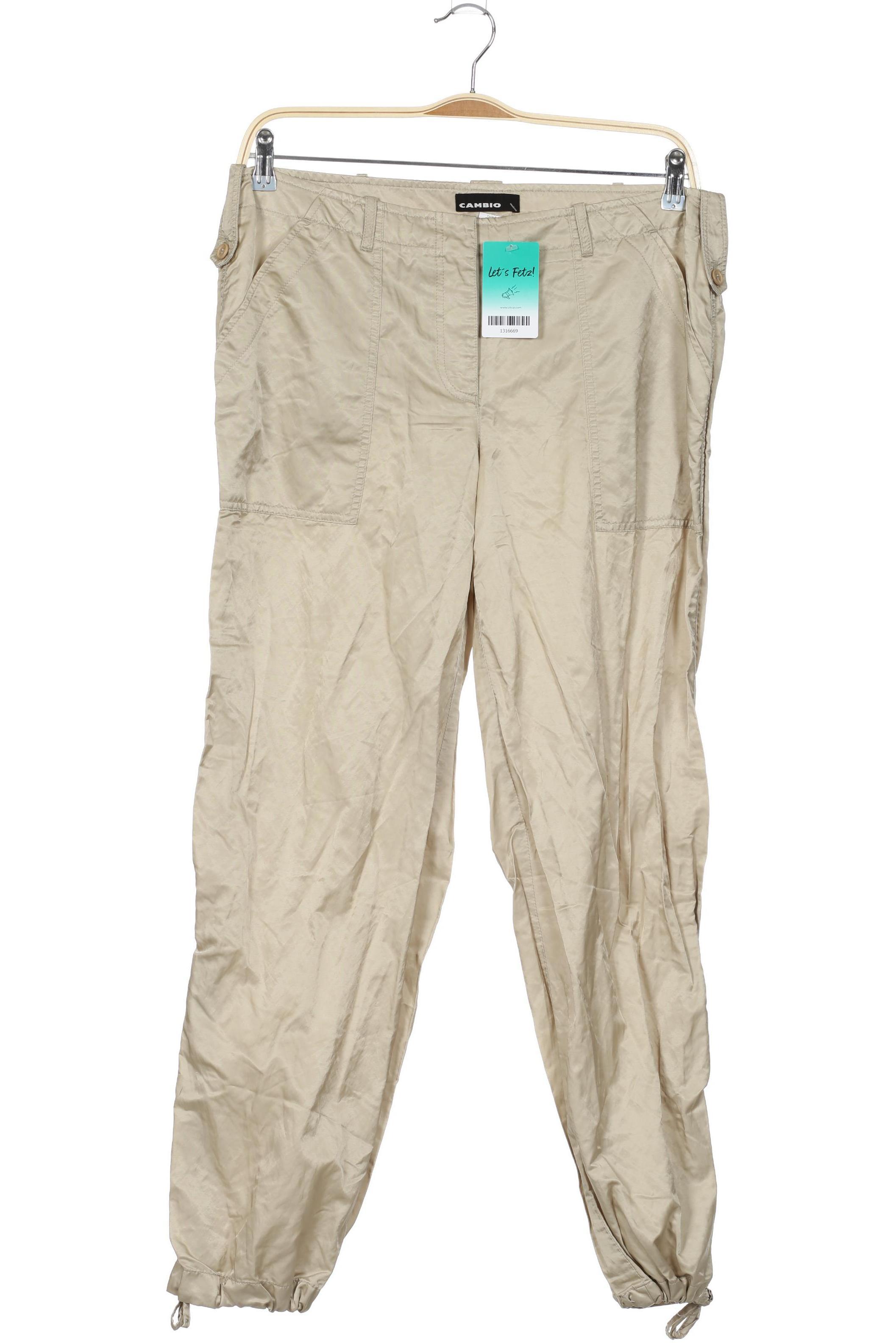 

Cambio Damen Stoffhose, beige, Gr. 44