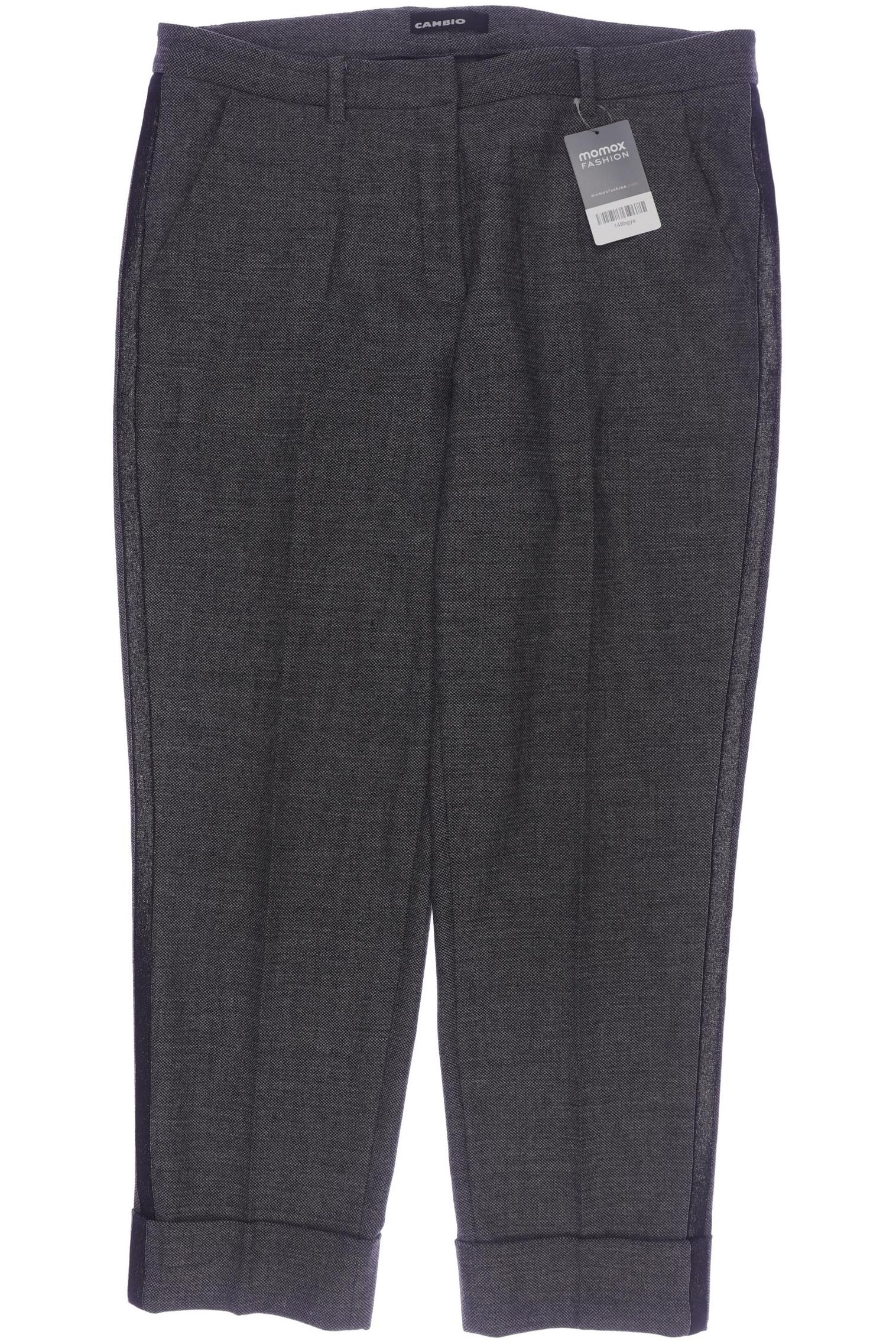 

Cambio Damen Stoffhose, grau, Gr. 35