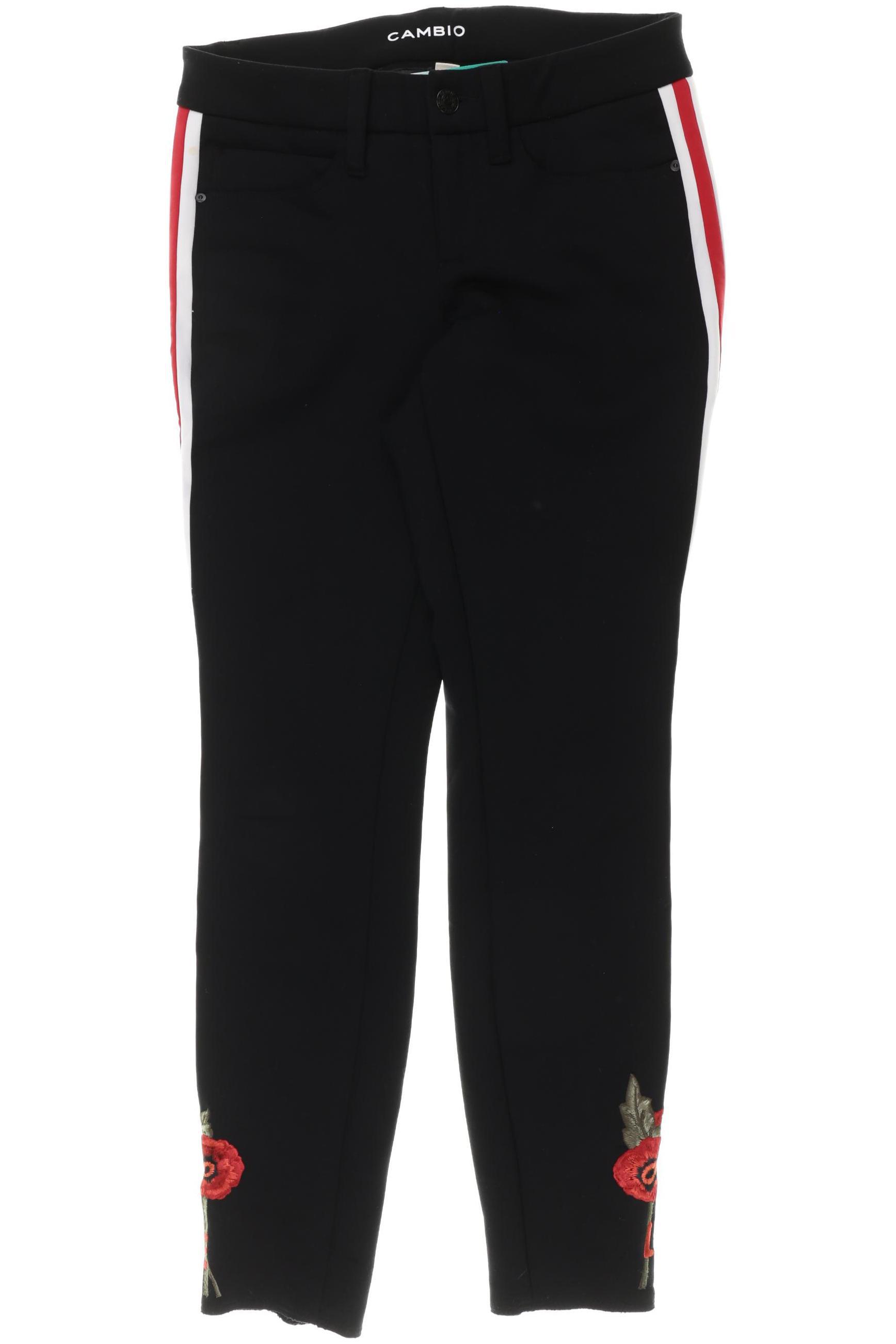 

Cambio Damen Stoffhose, schwarz, Gr. 34