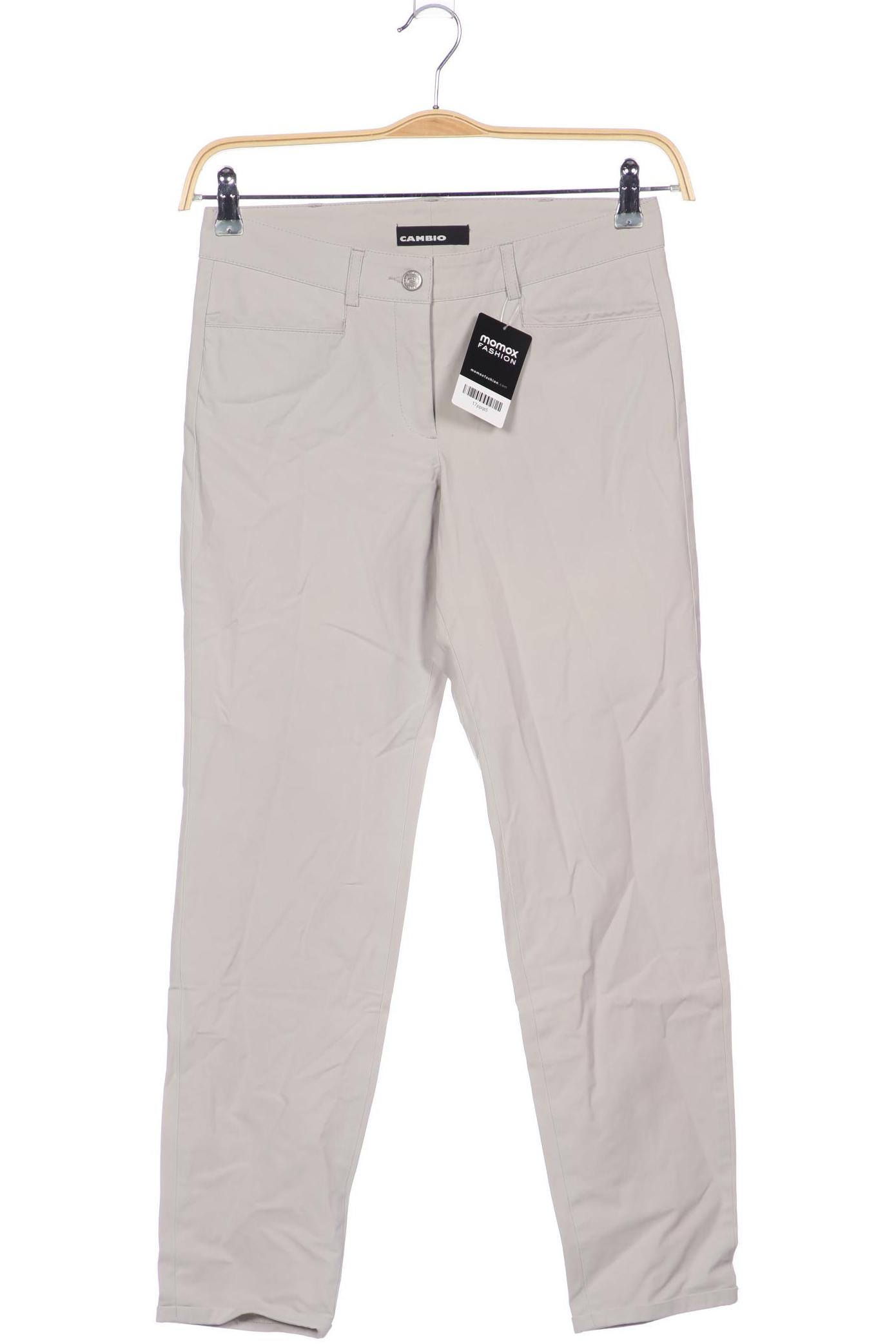 

Cambio Damen Stoffhose, grau, Gr. 34