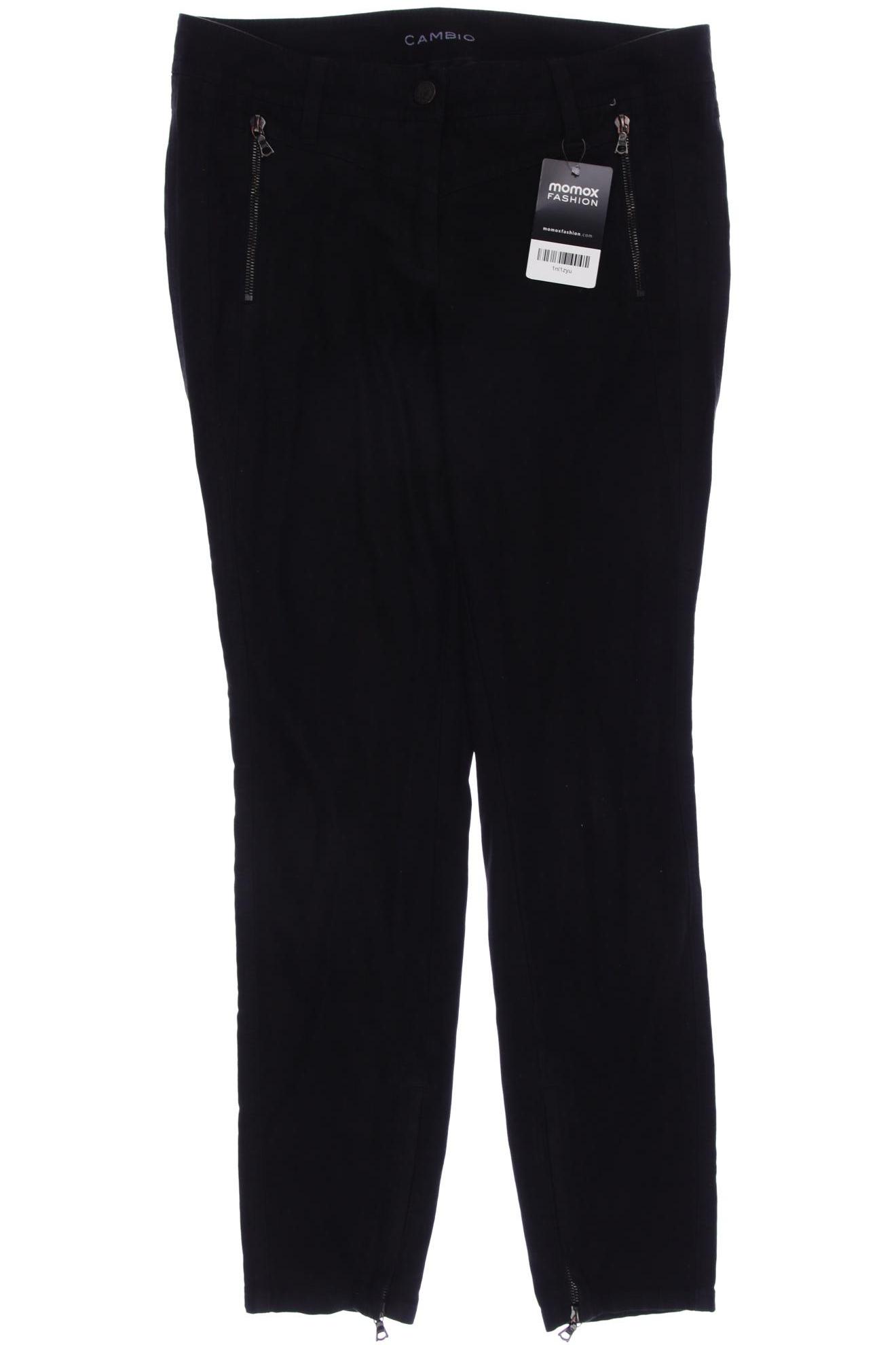 

Cambio Damen Stoffhose, schwarz, Gr. 38