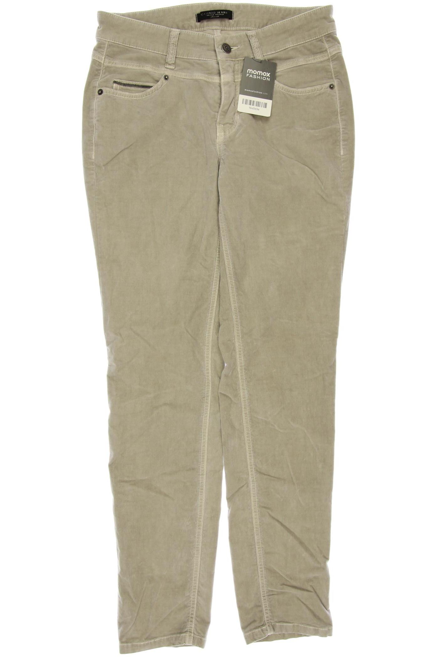 

Cambio Damen Stoffhose, grau, Gr. 28