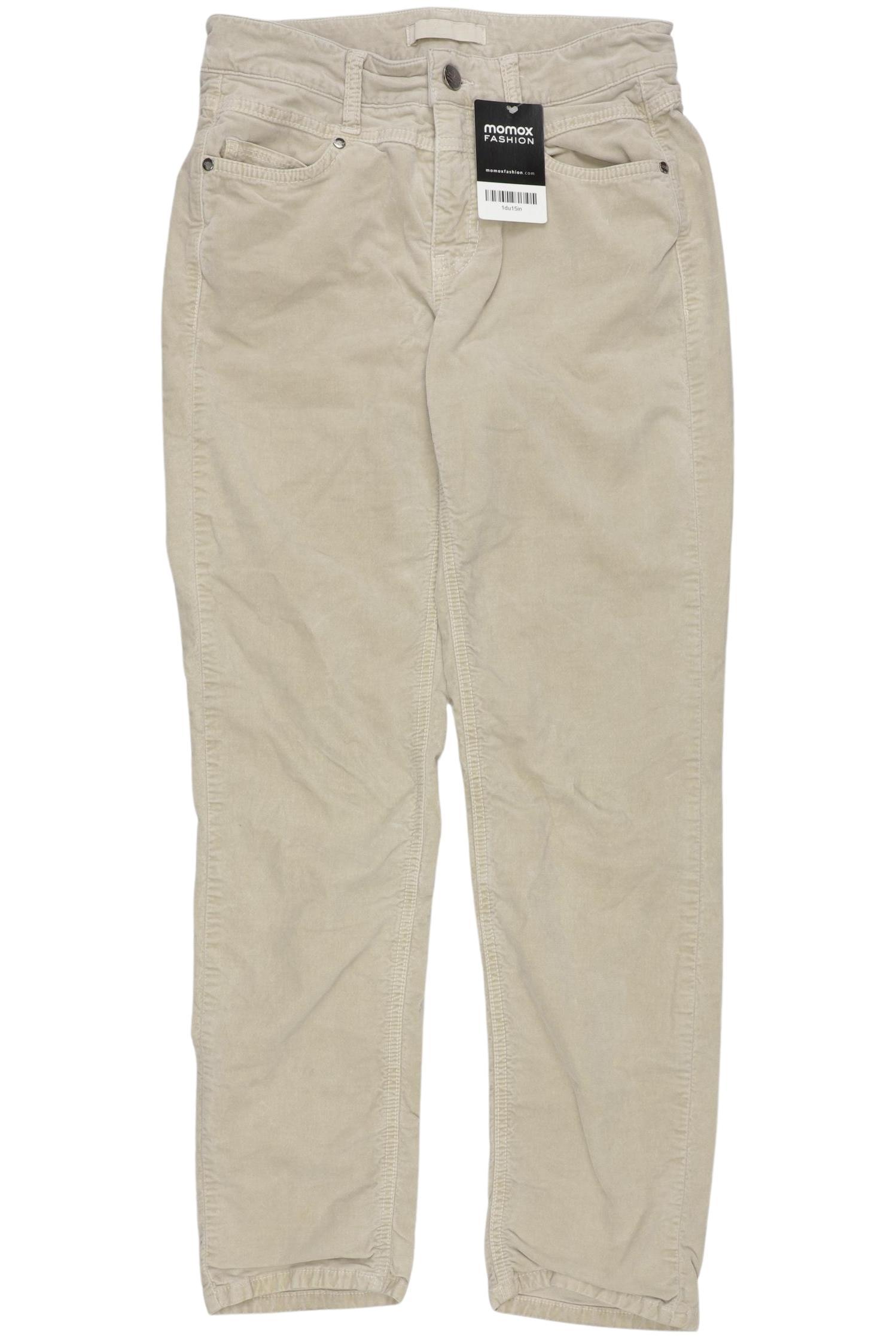 

Cambio Damen Stoffhose, cremeweiß, Gr. 27