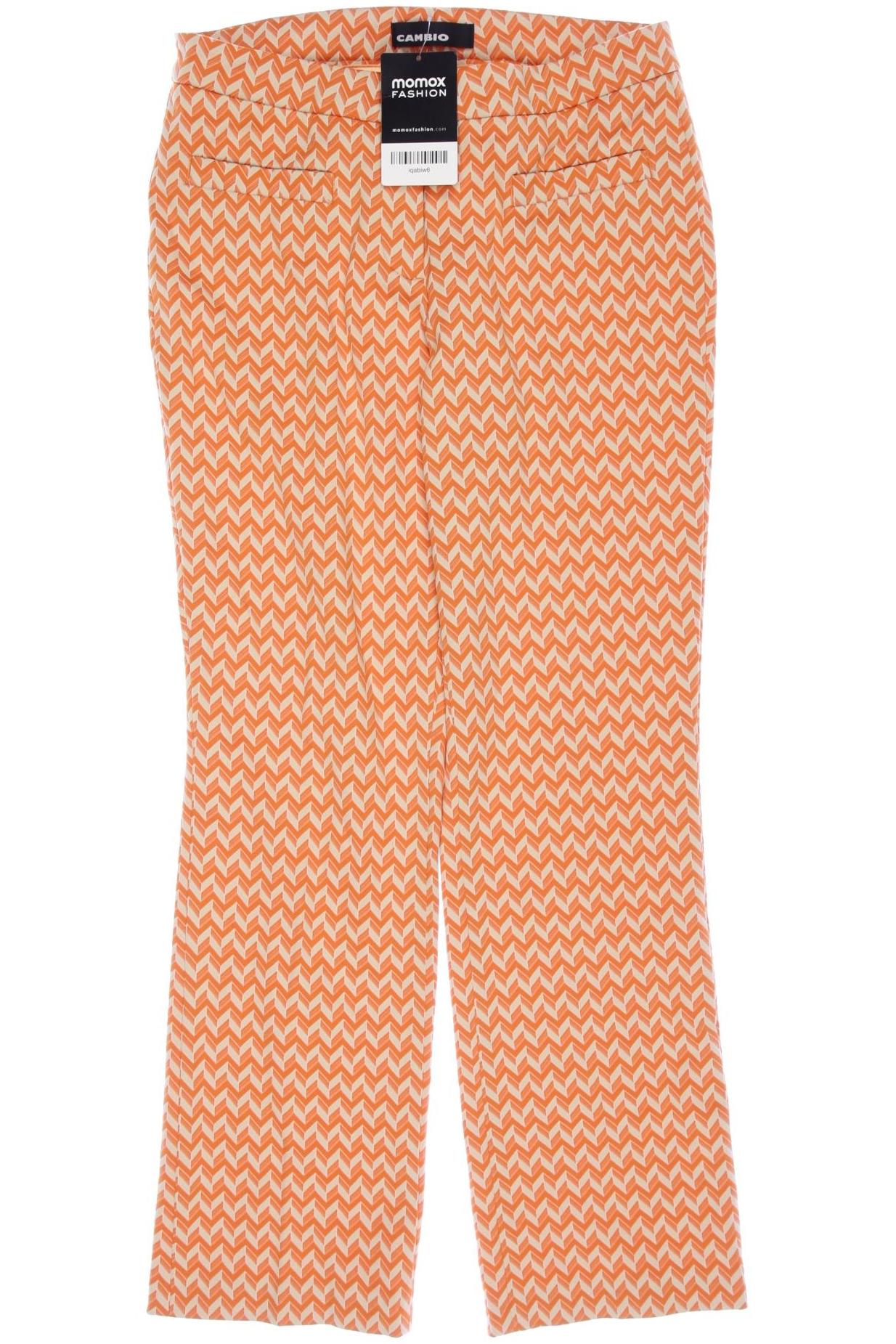 

Cambio Damen Stoffhose, orange, Gr. 28