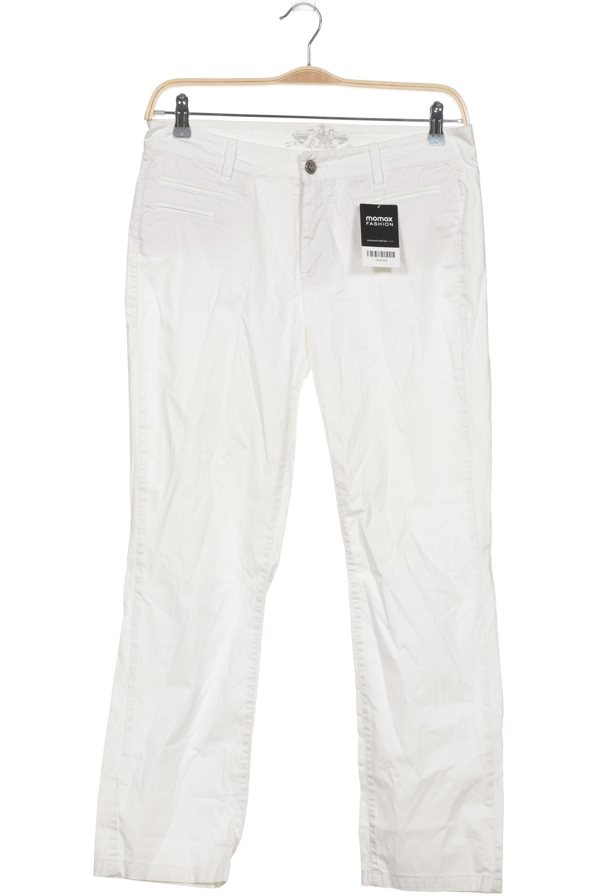 

Cambio Damen Stoffhose, weiß, Gr. 40