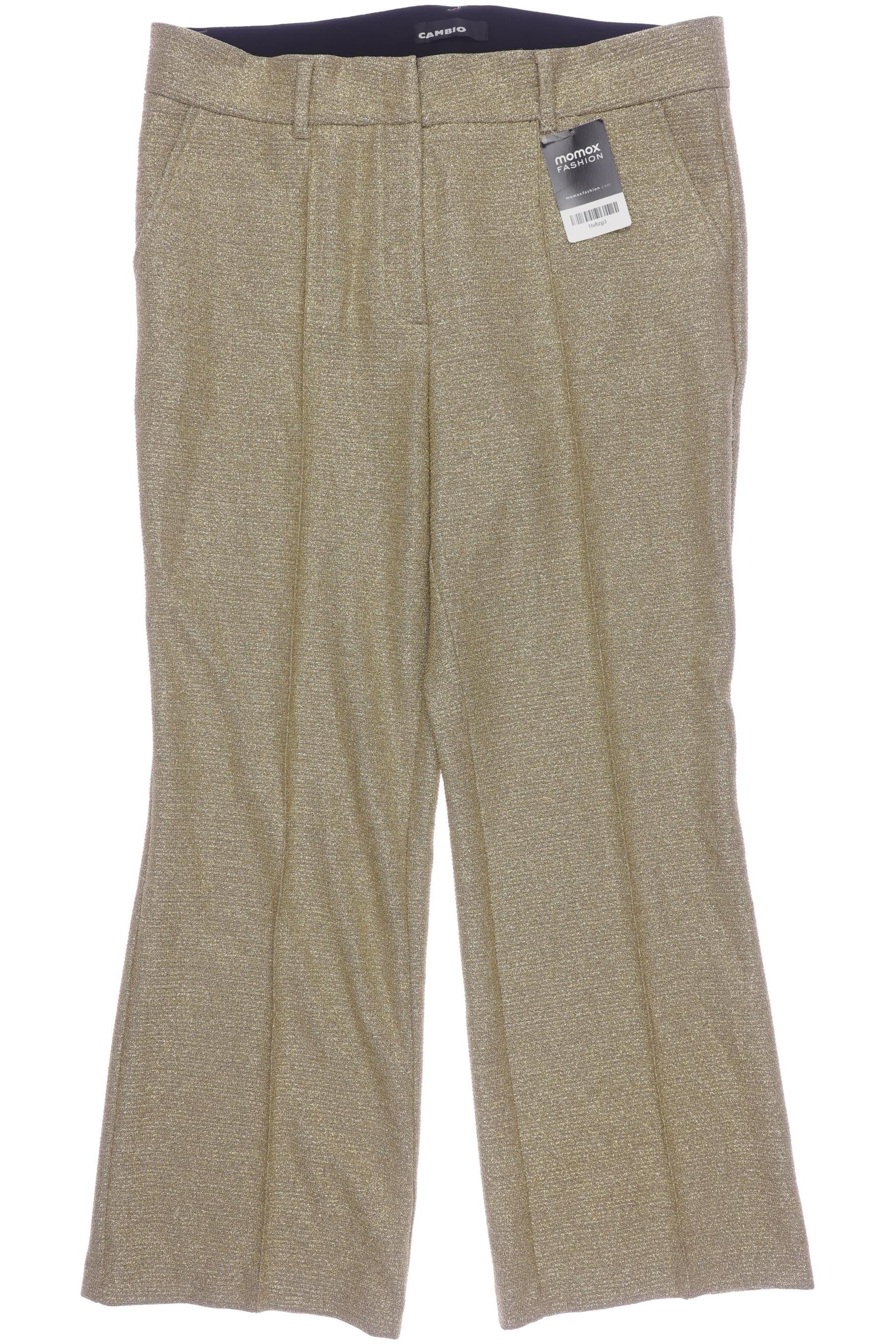 

Cambio Damen Stoffhose, gold, Gr. 42