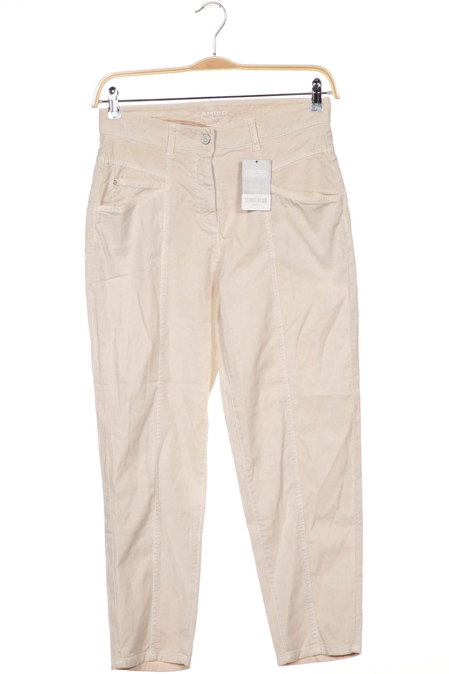 

Cambio Damen Stoffhose, cremeweiß