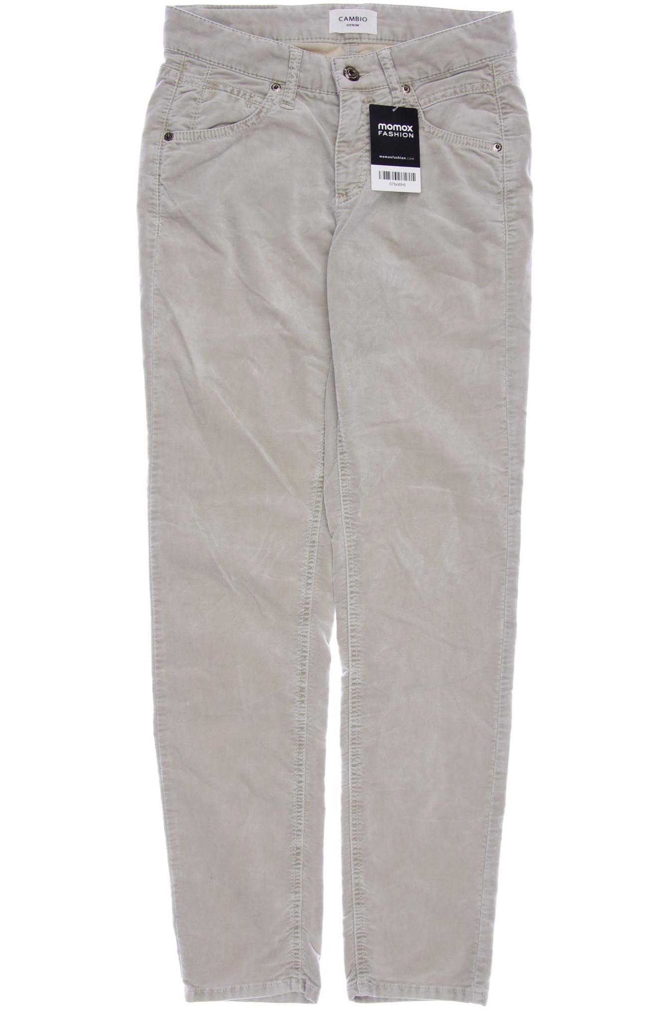 

Cambio Damen Stoffhose, cremeweiß, Gr. 36