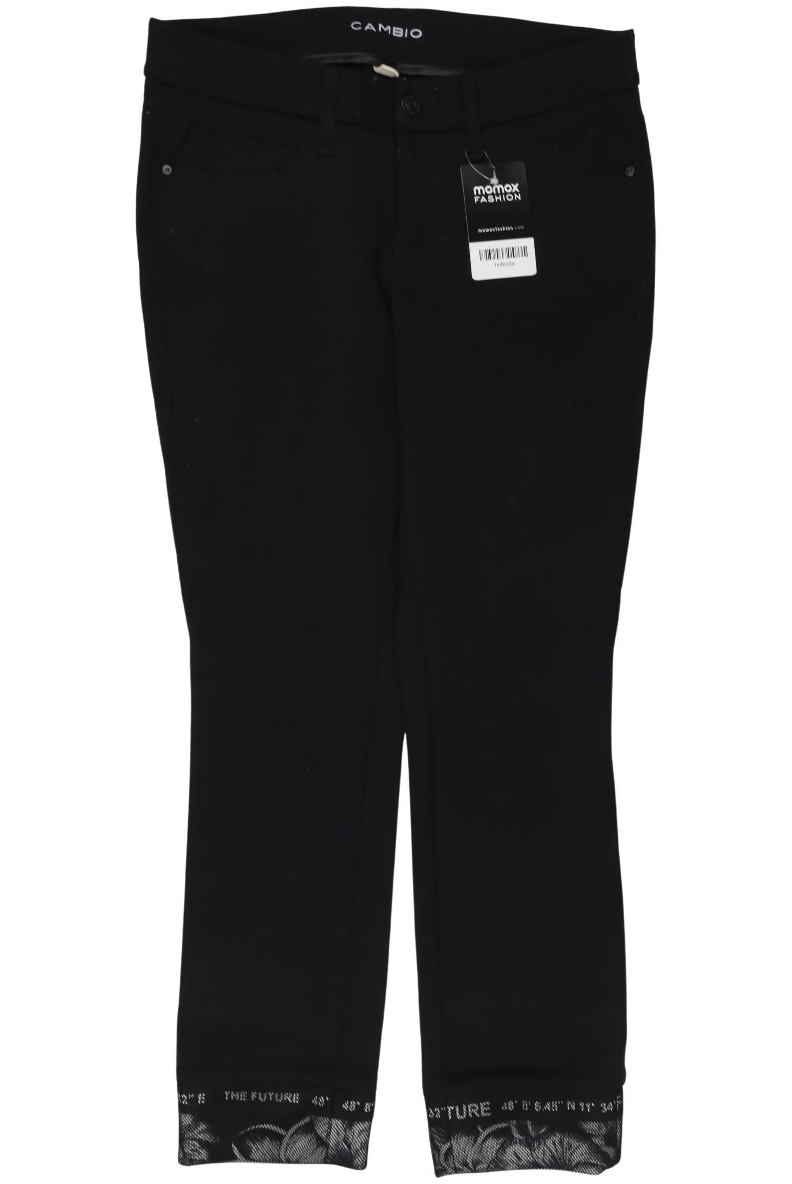 Thumbnail - Cambio Damen Stoffhose, schwarz, Gr. 36