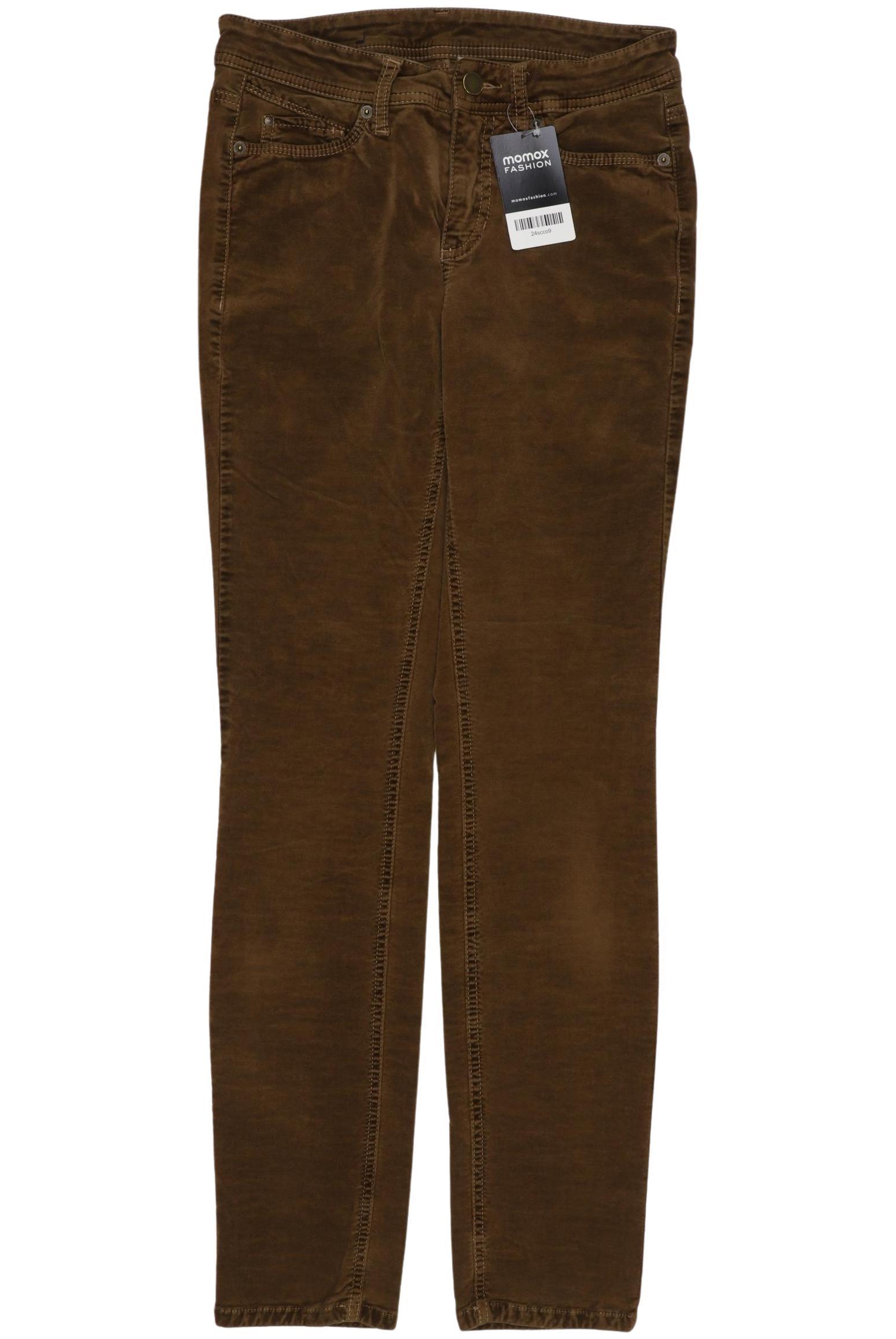 

Cambio Damen Stoffhose, braun, Gr. 25
