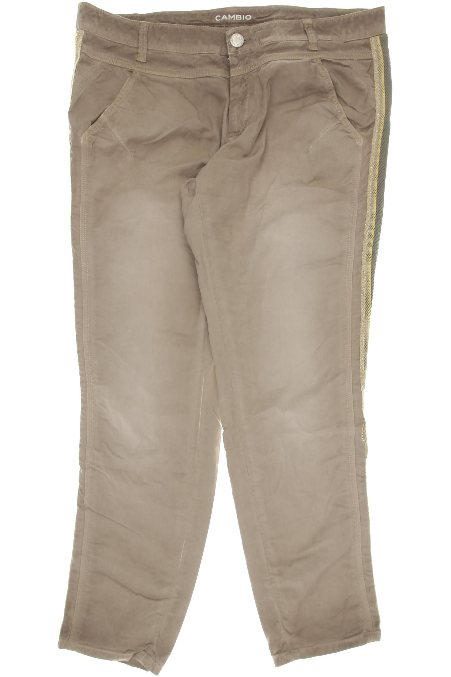 

Cambio Damen Stoffhose, braun, Gr. 42