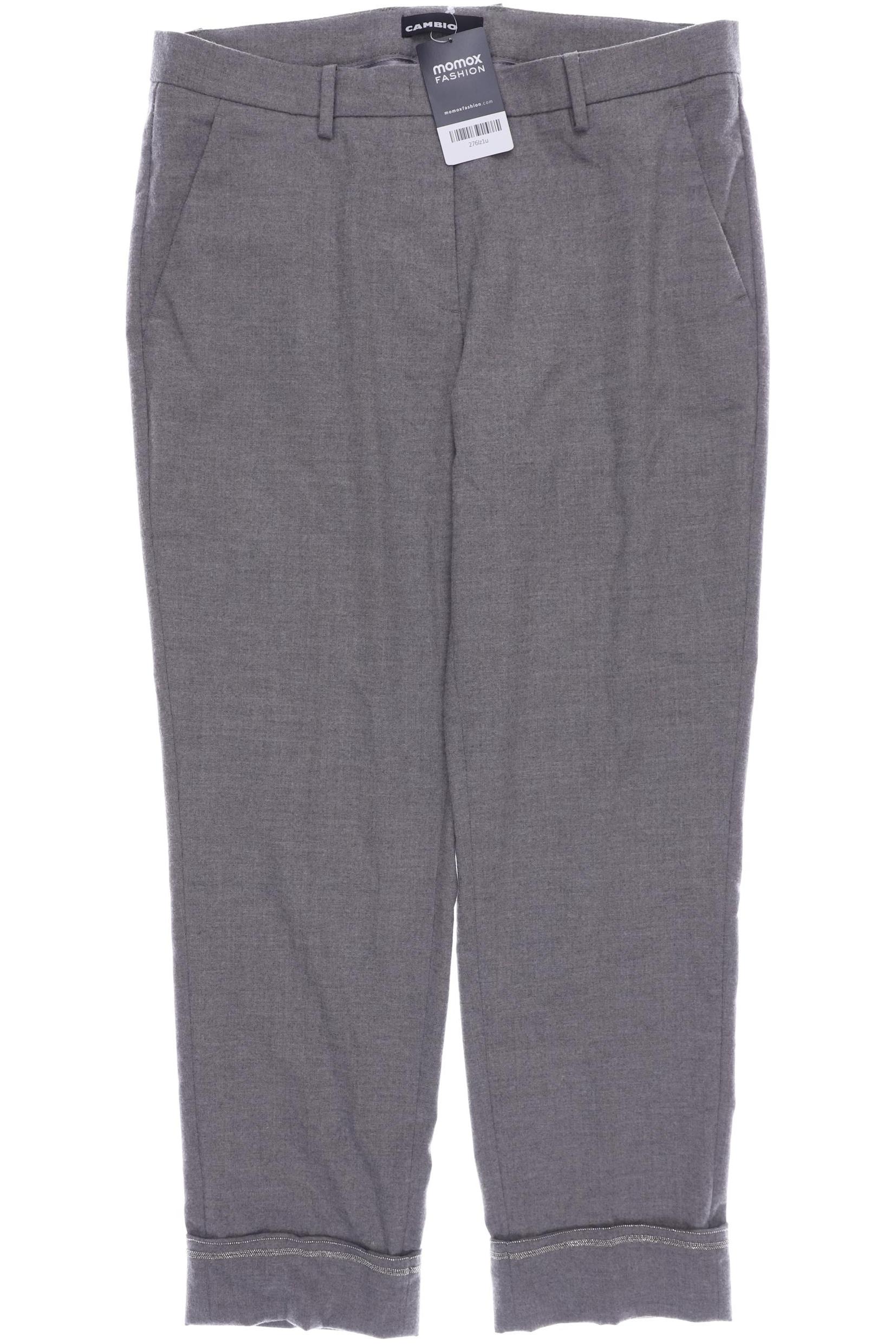 

Cambio Damen Stoffhose, grau, Gr. 40