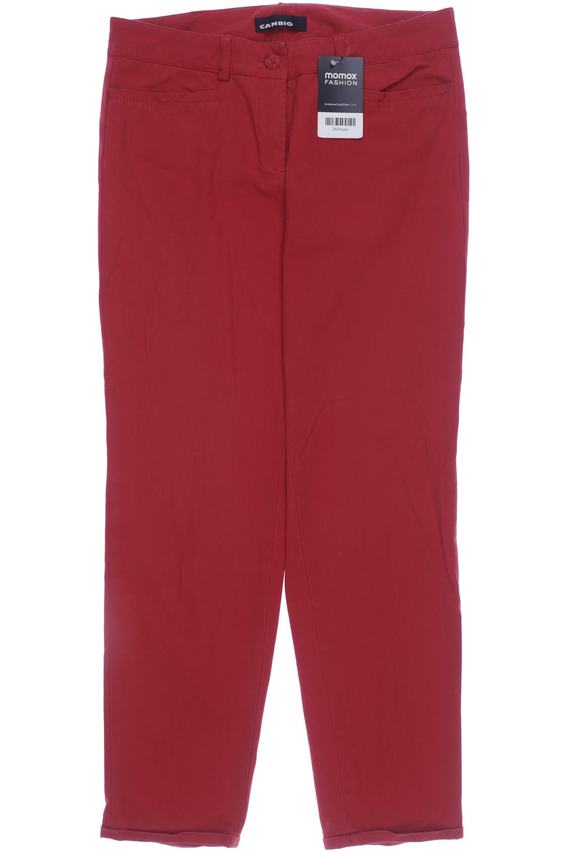 

Cambio Damen Stoffhose, rot, Gr. 36