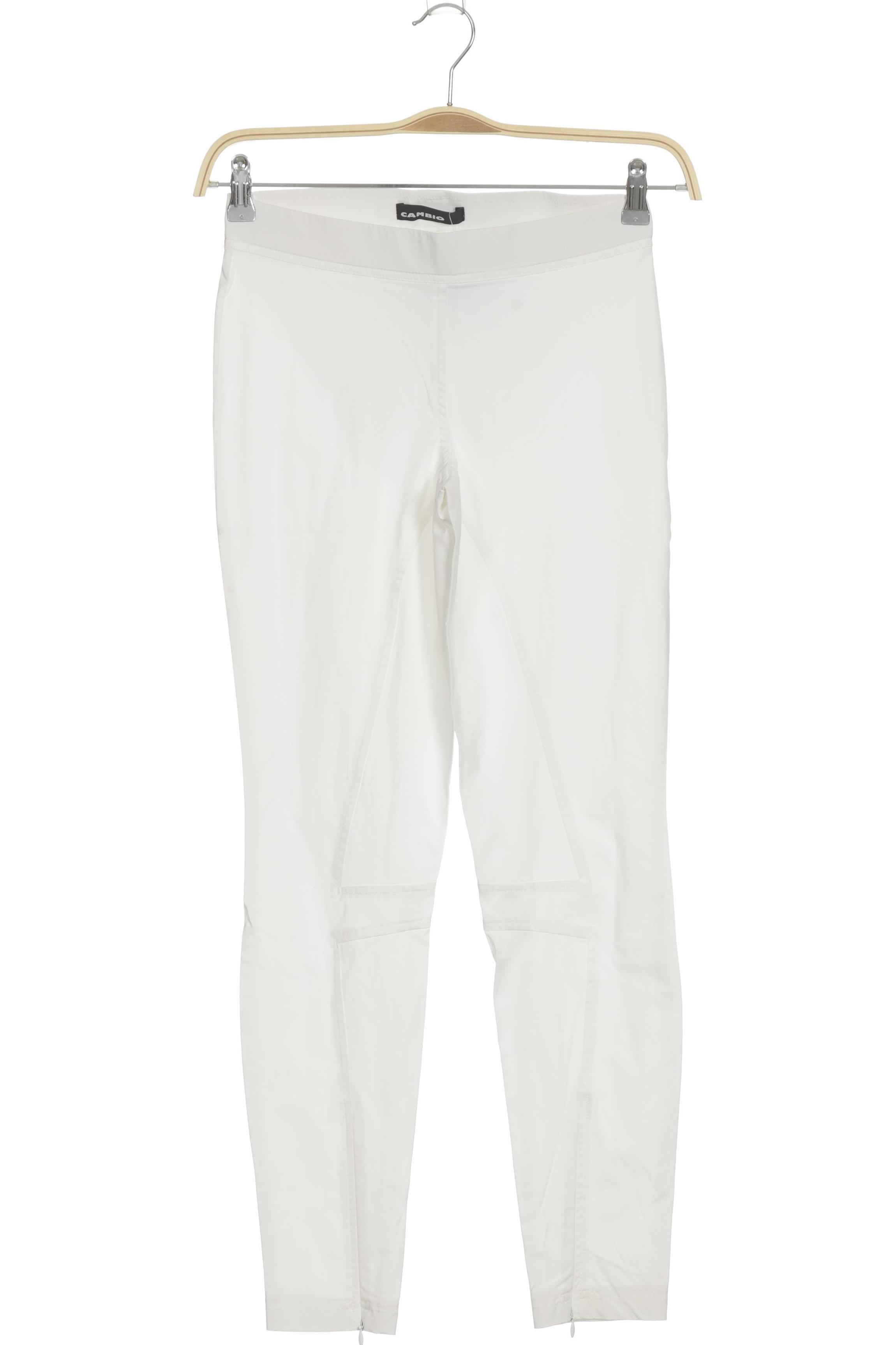 

Cambio Damen Stoffhose, weiß, Gr. 34