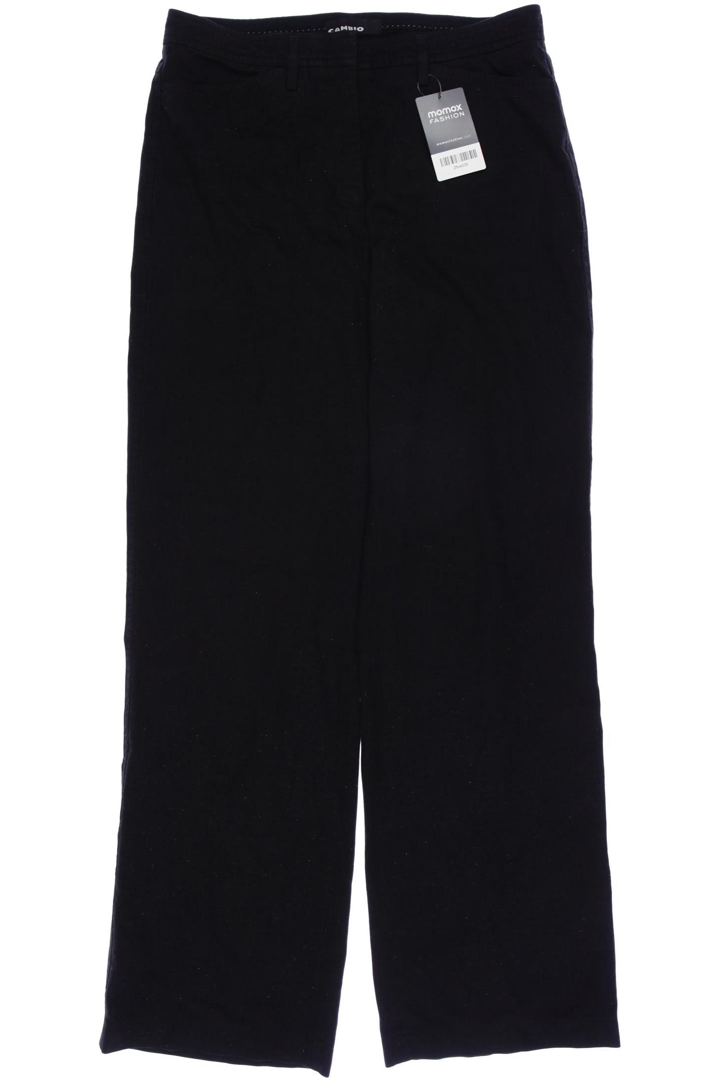 

Cambio Damen Stoffhose, schwarz, Gr. 38