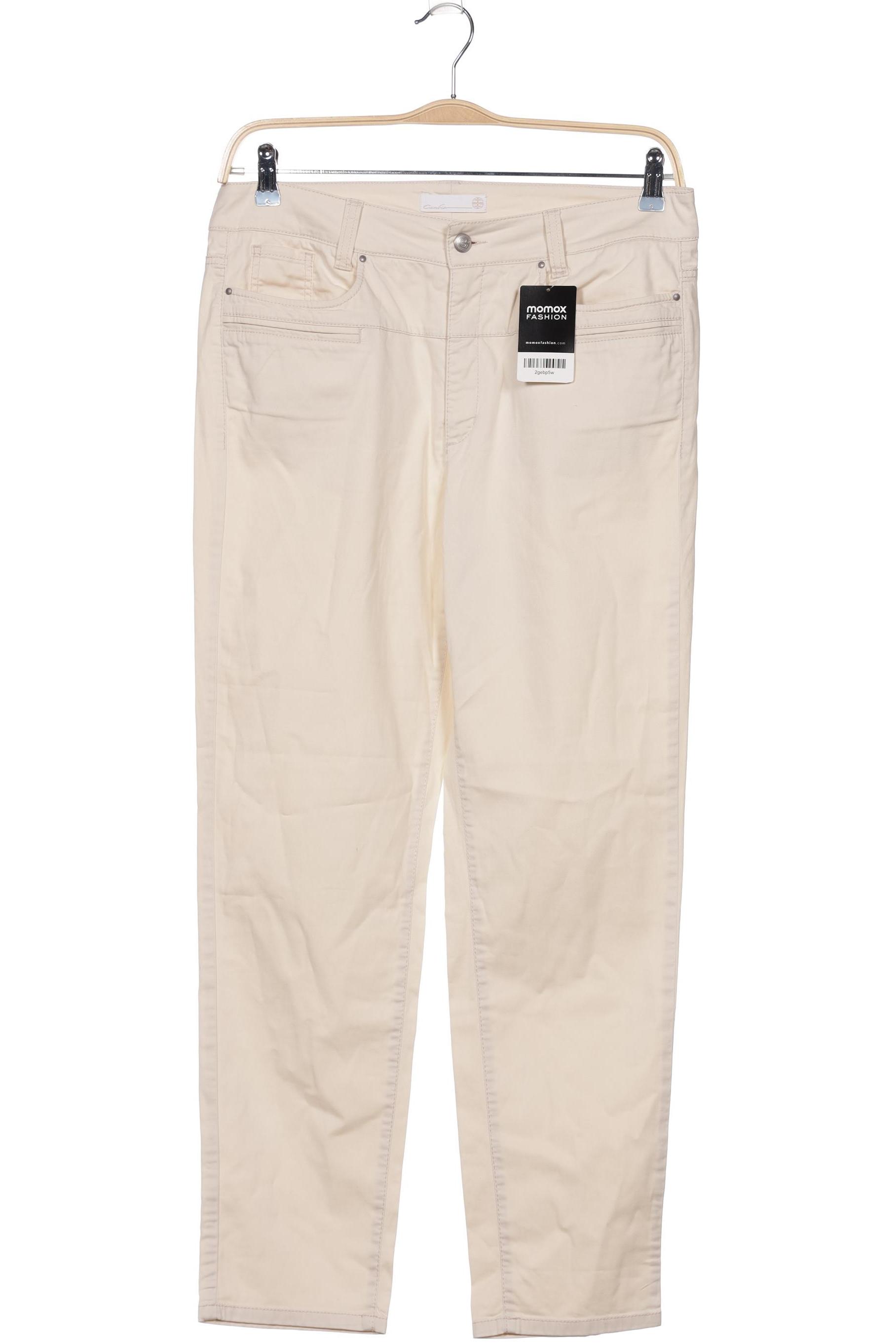 

Cambio Damen Stoffhose, cremeweiß
