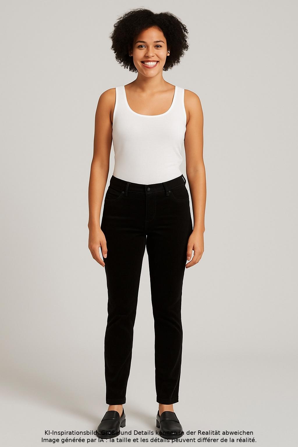 

Cambio Damen Stoffhose, braun, Gr. 27