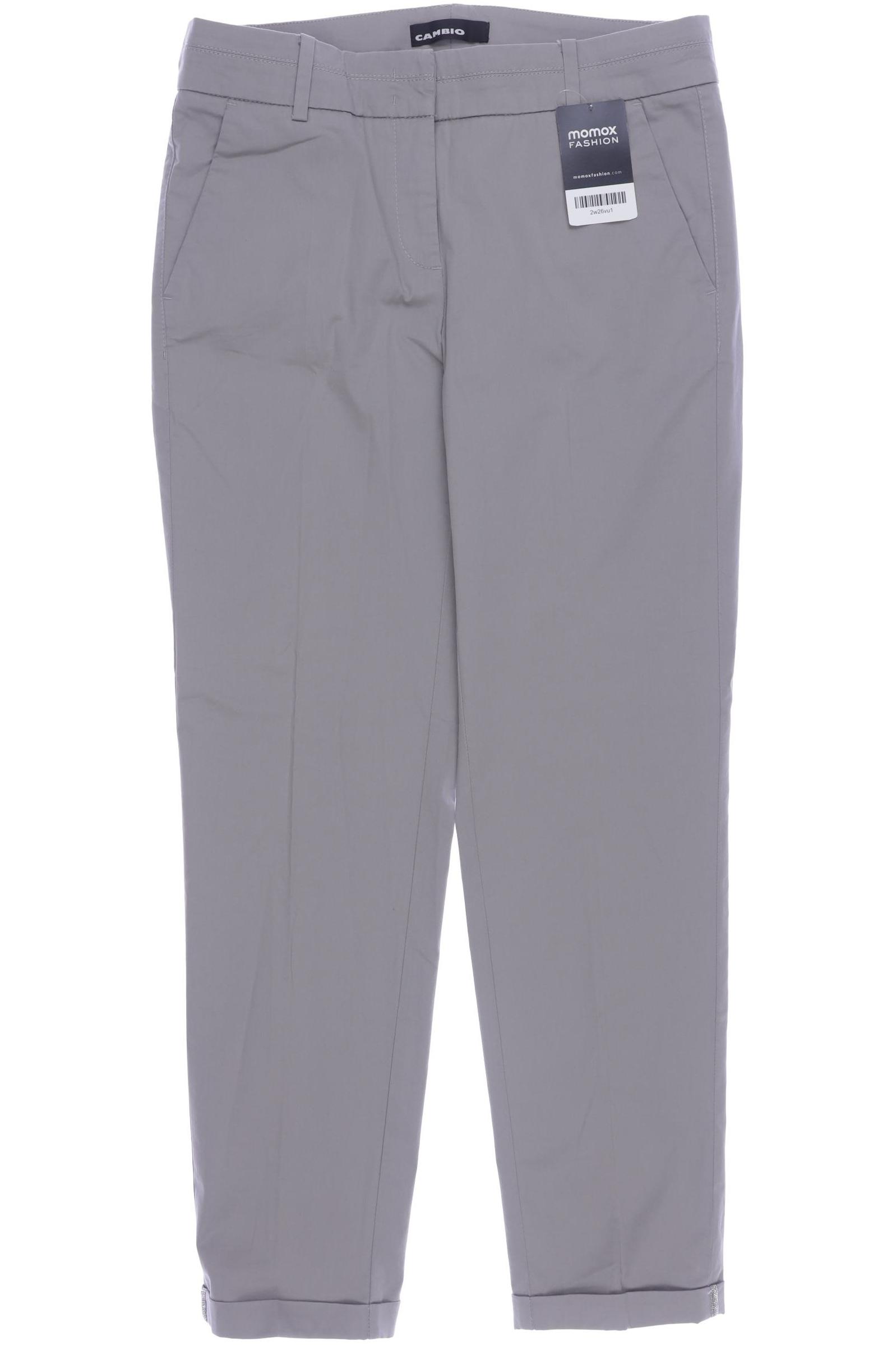 

Cambio Damen Stoffhose, grau, Gr. 36