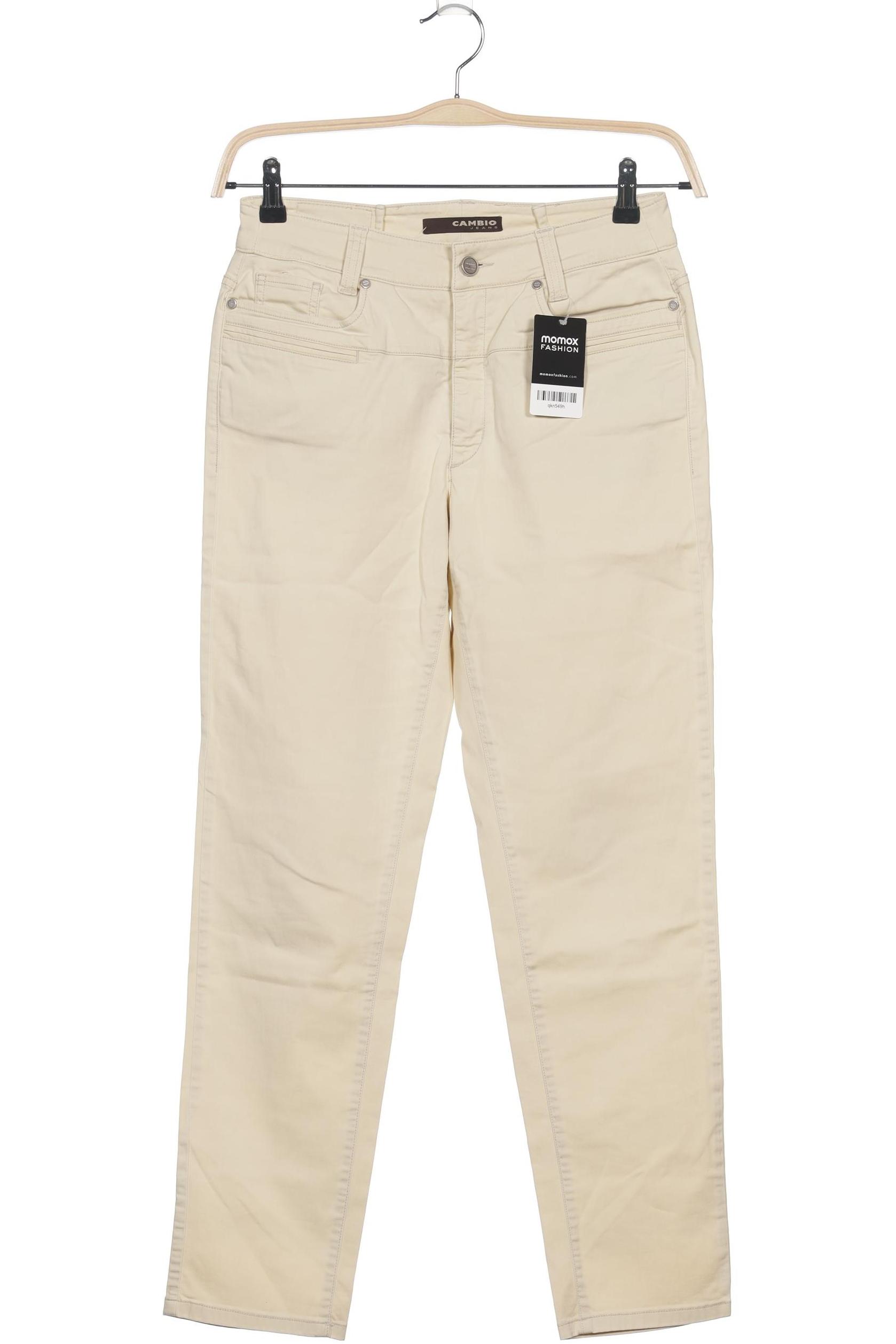 

Cambio Damen Stoffhose, cremeweiß, Gr. 40