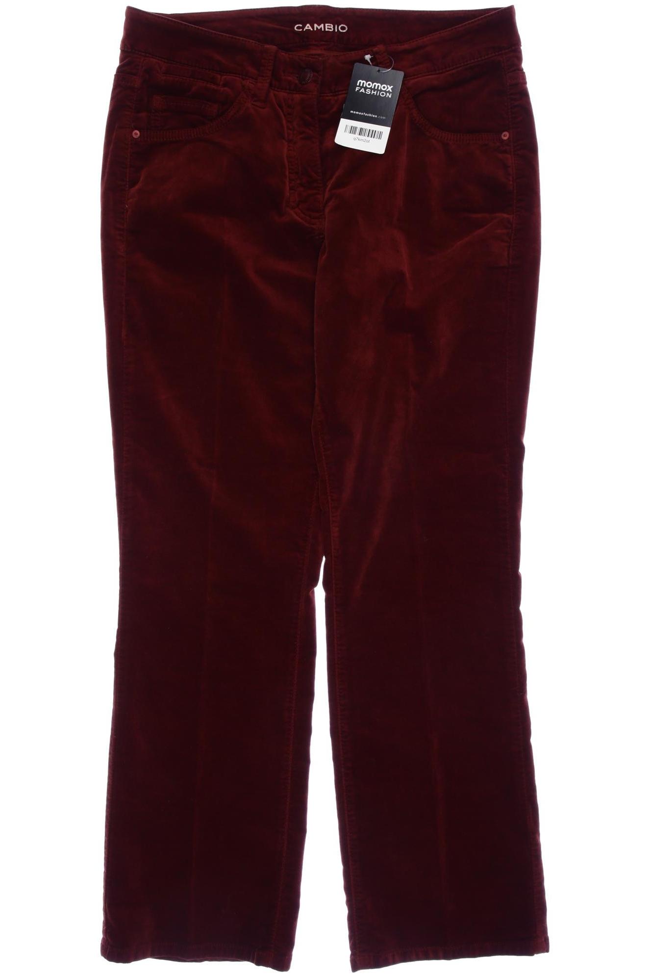 

Cambio Damen Stoffhose, rot, Gr. 40
