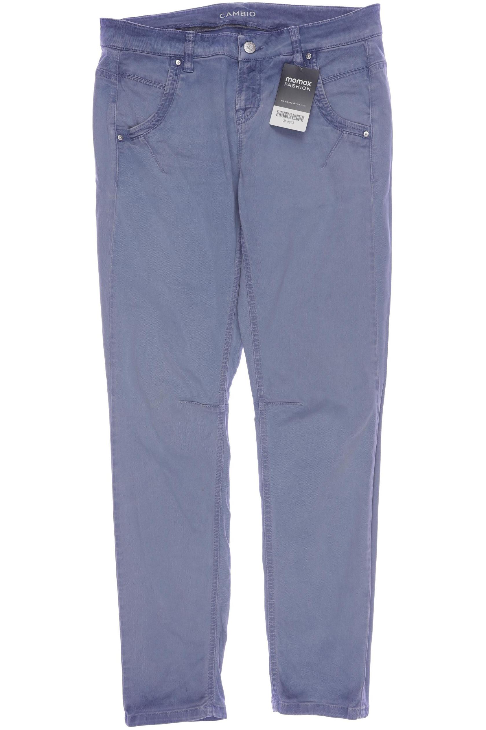 

Cambio Damen Stoffhose, blau, Gr. 36
