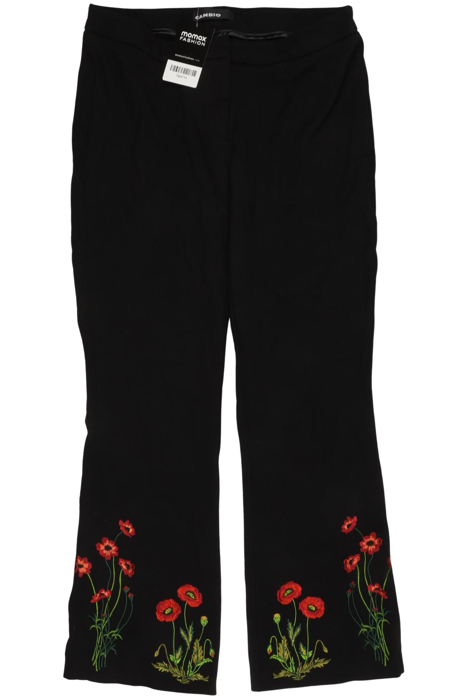 

Cambio Damen Stoffhose, schwarz, Gr. 38