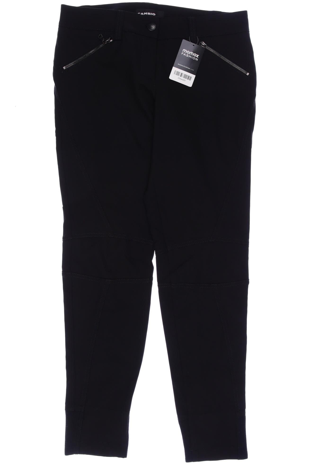 

Cambio Damen Stoffhose, schwarz, Gr. 38