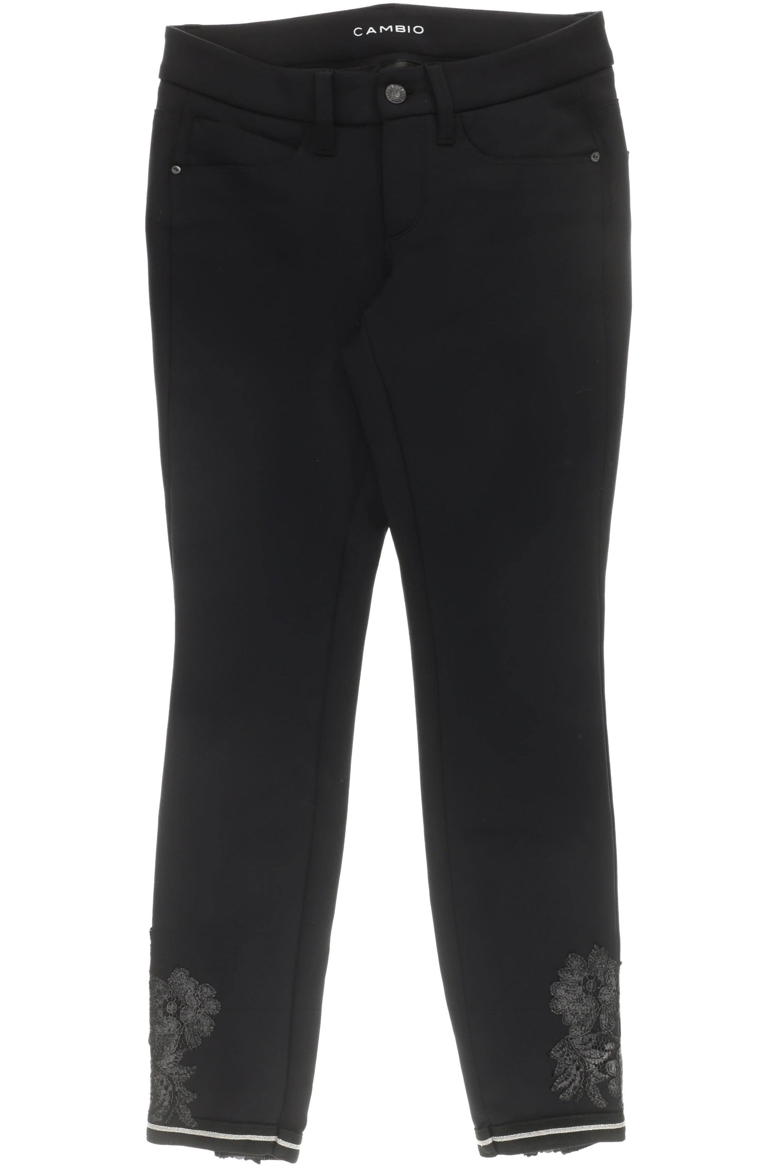 

Cambio Damen Stoffhose, schwarz, Gr. 32
