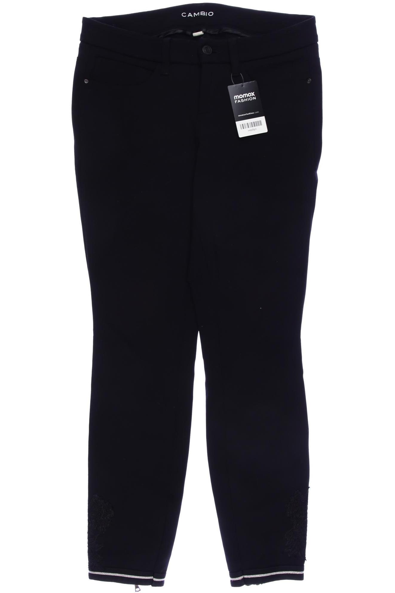 

Cambio Damen Stoffhose, schwarz, Gr. 38