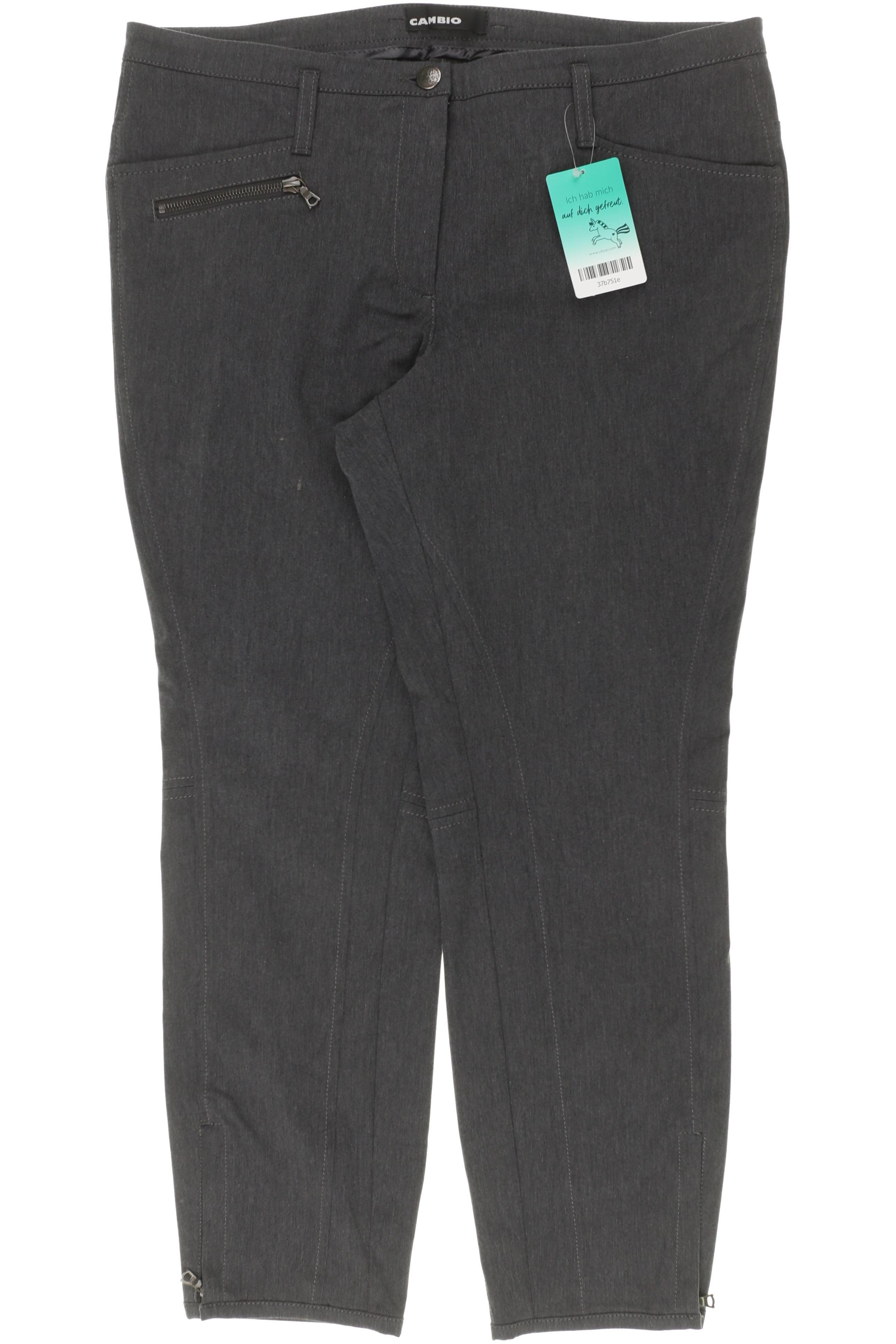 

Cambio Damen Stoffhose, grau, Gr. 42