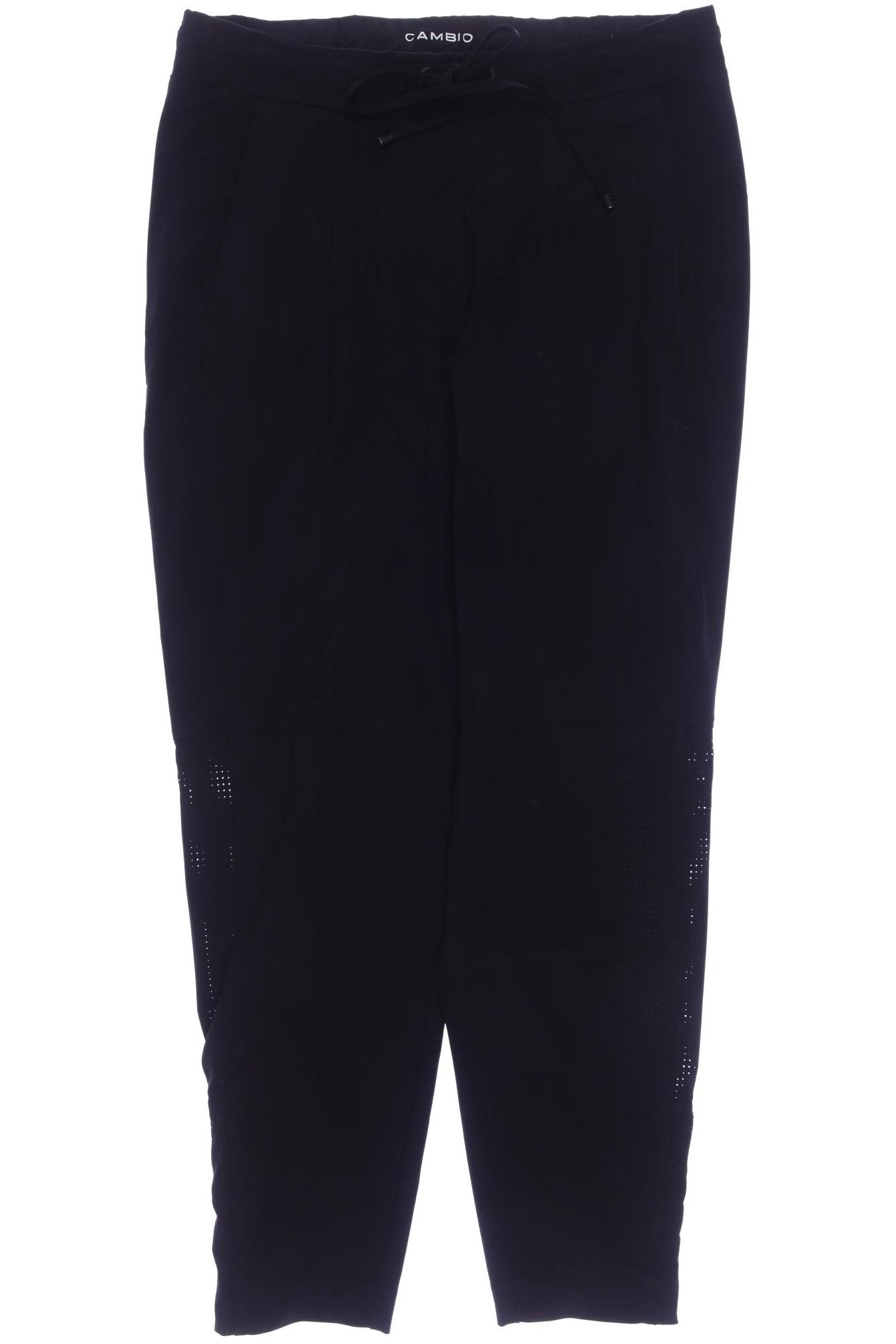

Cambio Damen Stoffhose, schwarz, Gr. 38