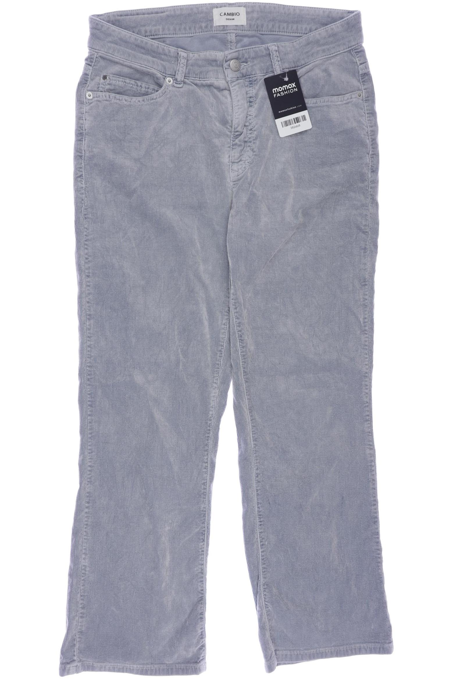 

Cambio Damen Stoffhose, grau, Gr. 32