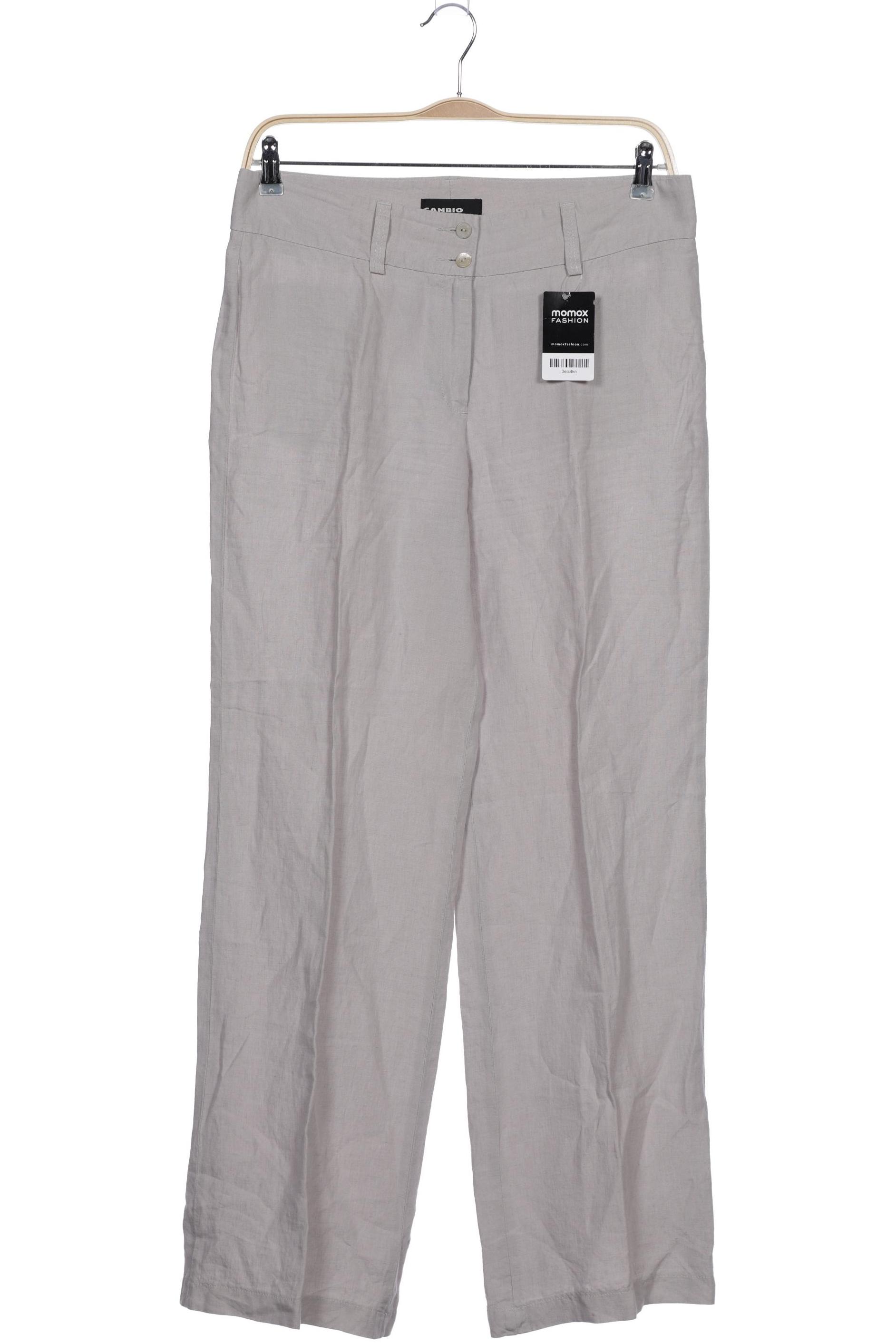 

Cambio Damen Stoffhose, grau, Gr. 42