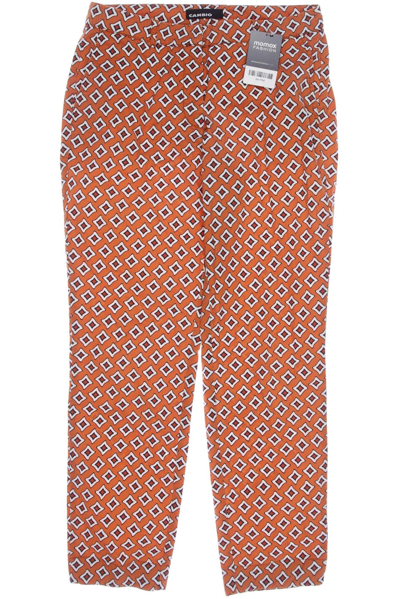 Thumbnail - Cambio Damen Stoffhose, orange, Gr. 28