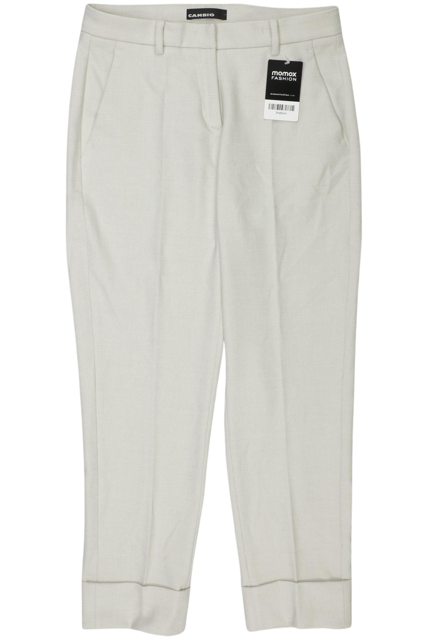 

Cambio Damen Stoffhose, cremeweiß, Gr. 34